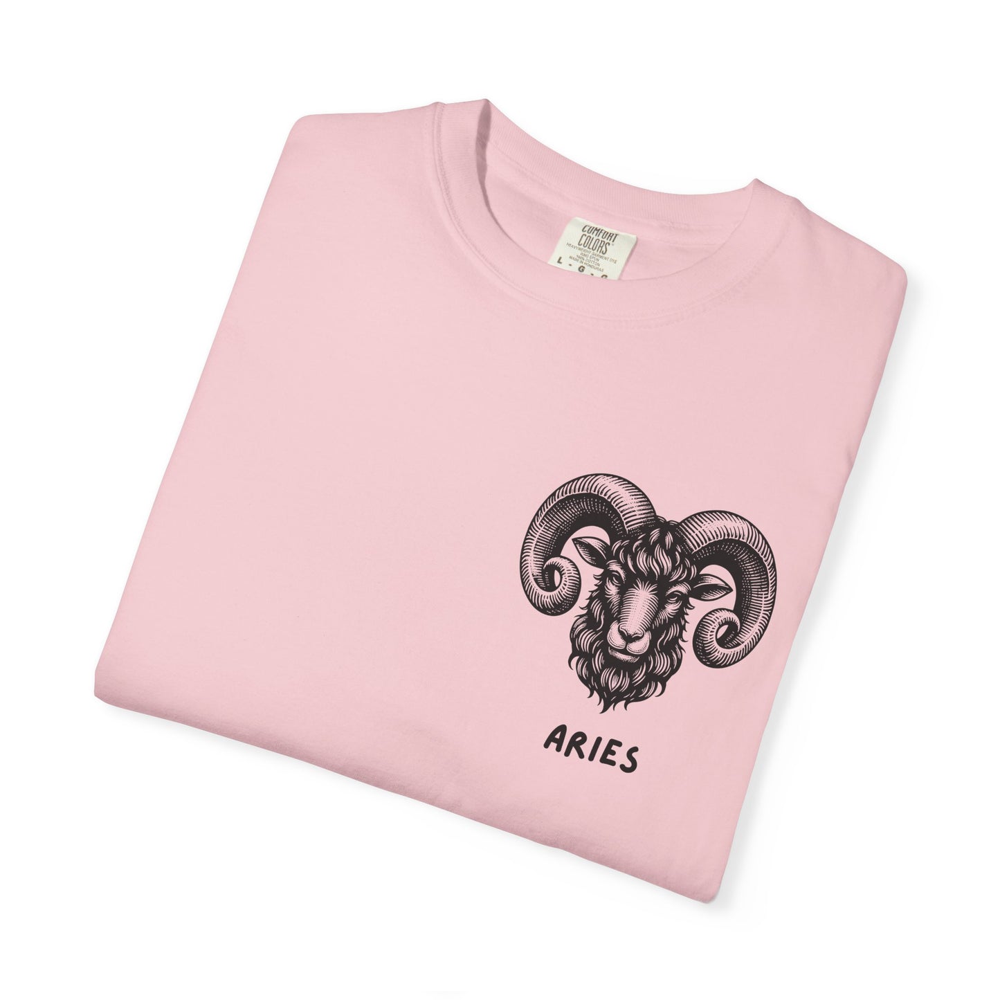 Aries Zodiac T-Shirt – Aries Ram Astrology Graphic Tee | Vintage Star Sign Shirt, Unisex Tee
