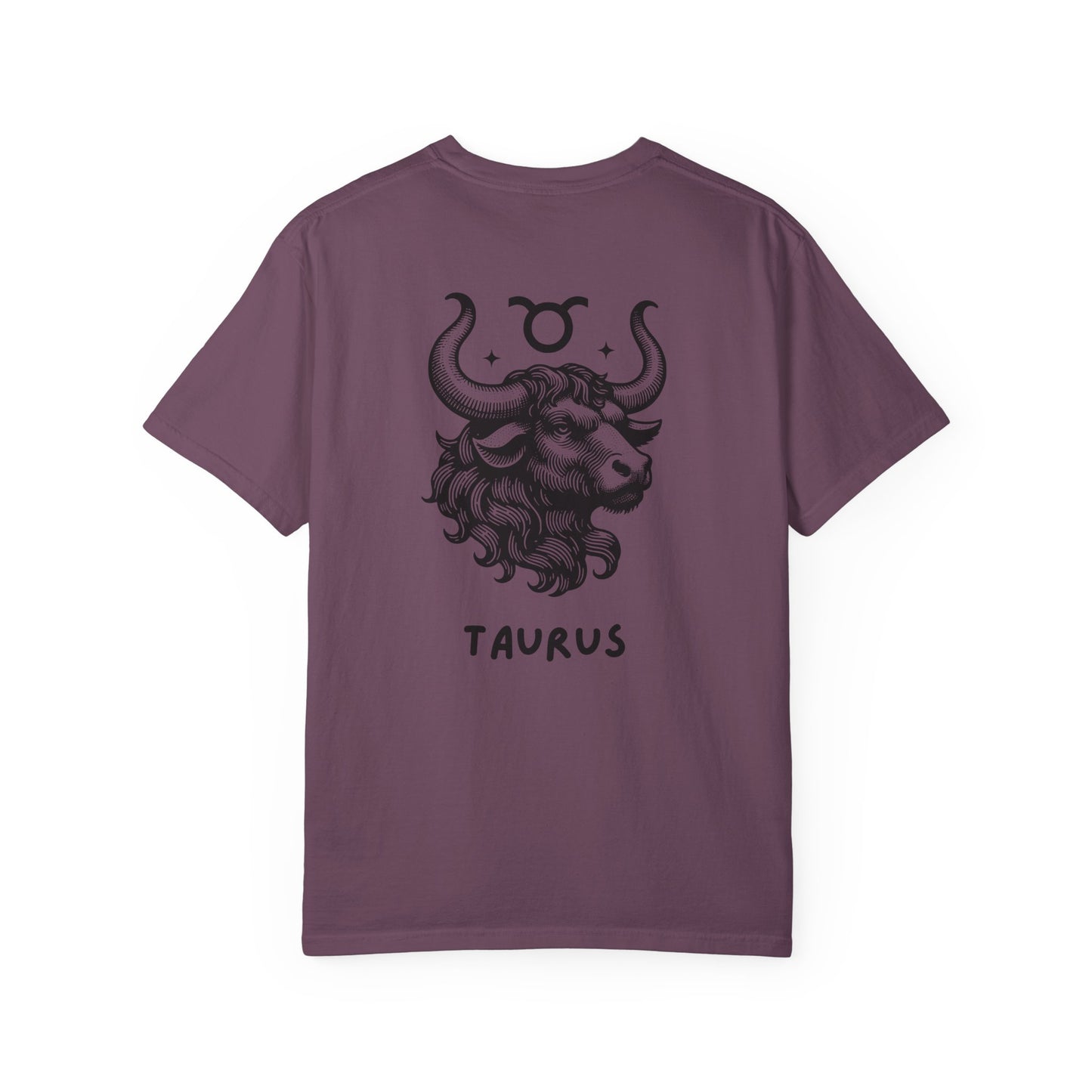 Taurus Bull Zodiac T-Shirt – Minimal Astrology Graphic Tee | Earth Sign Vintage Shirt