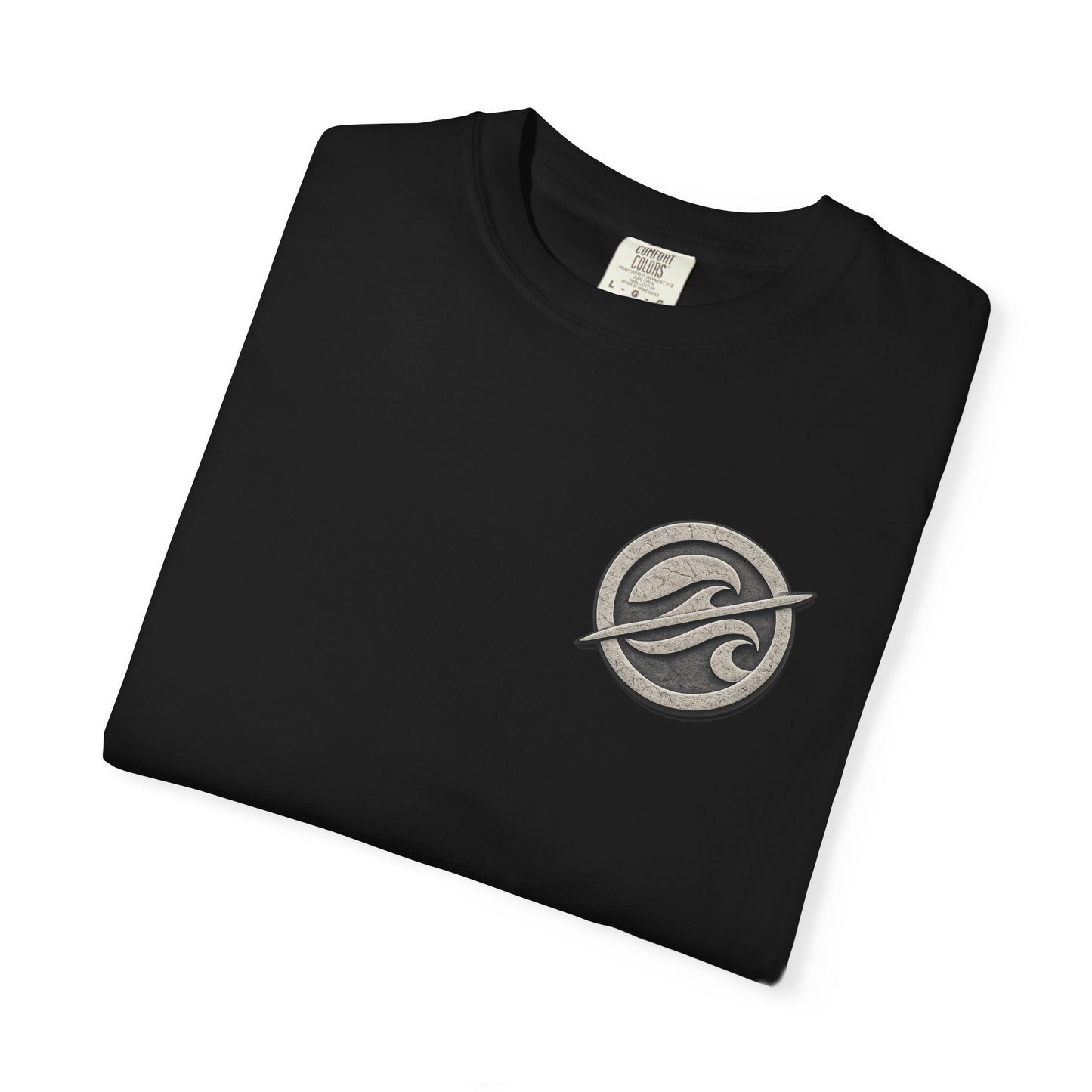 Surf Badge T-Shirt – Retro Wave Logo Tee | Vintage Coastal Streetwear Shirt