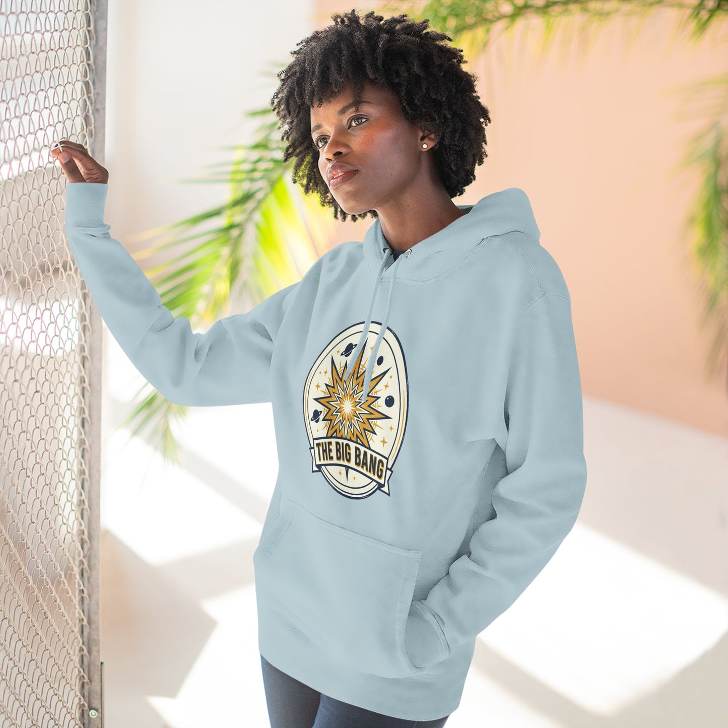 Big Bang Hoodie – Retro Starburst Universe Graphic Hoodie | Astronomy Science Hoodie, Cosmic Streetwear, Unisex Hoodie