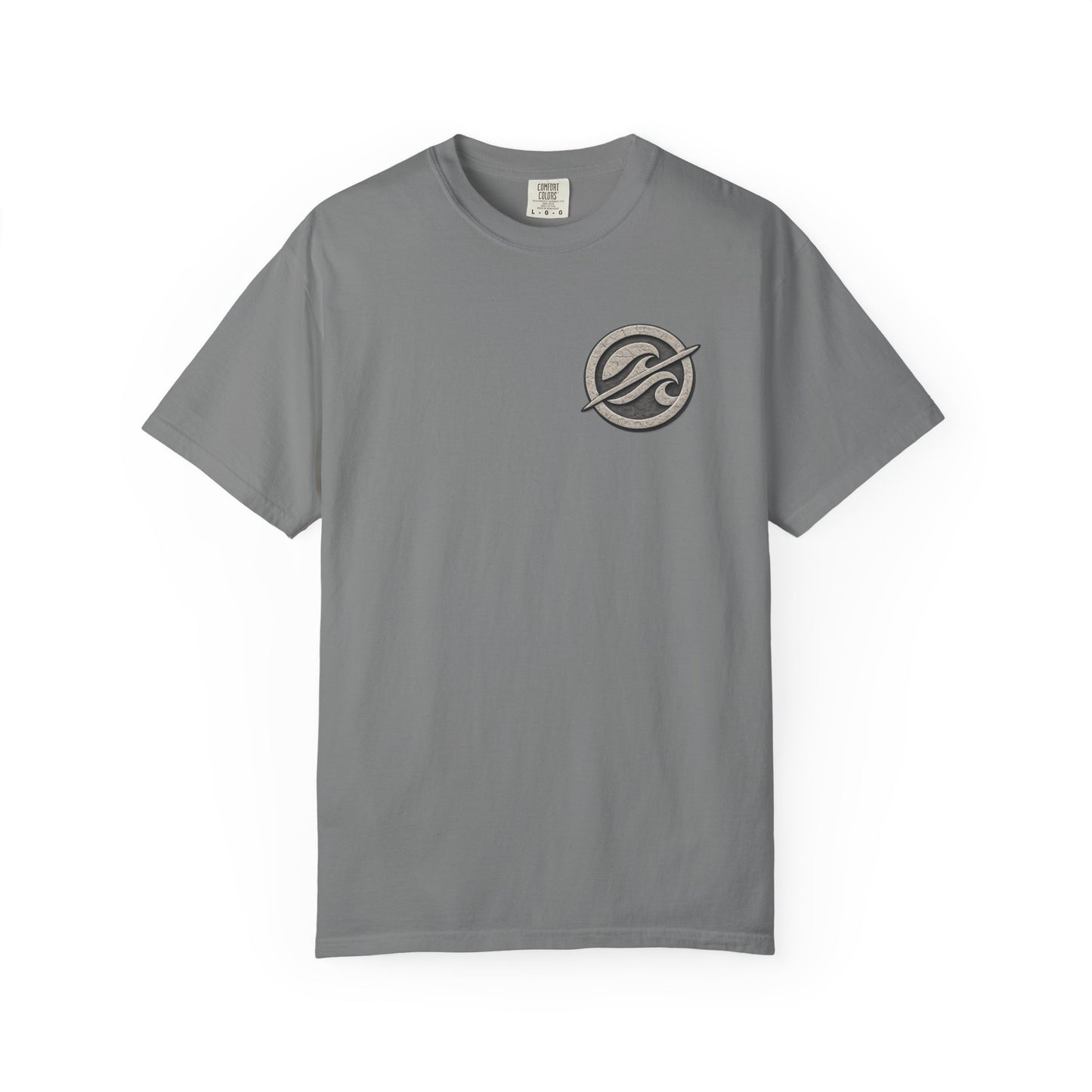 Surf Badge T-Shirt – Retro Wave Logo Tee | Vintage Coastal Streetwear Shirt