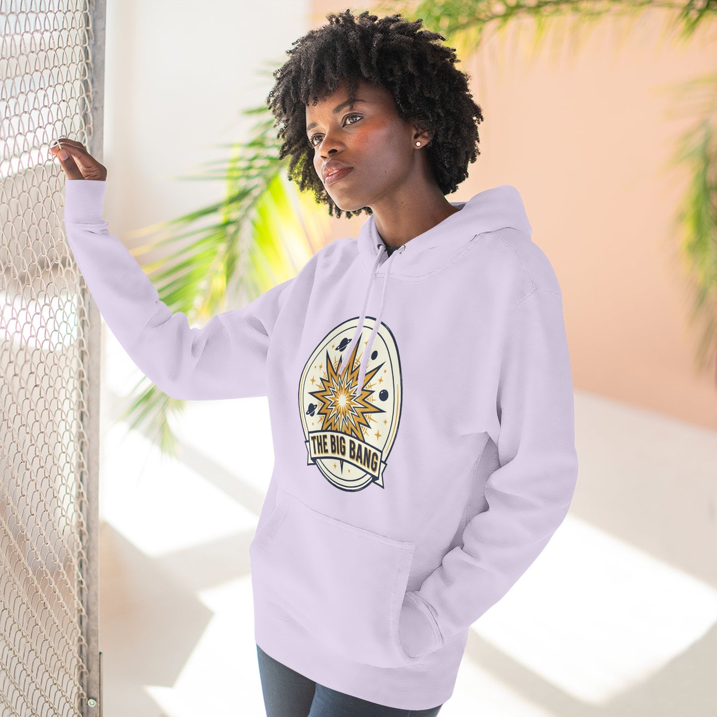Big Bang Hoodie – Retro Starburst Universe Graphic Hoodie | Astronomy Science Hoodie, Cosmic Streetwear, Unisex Hoodie