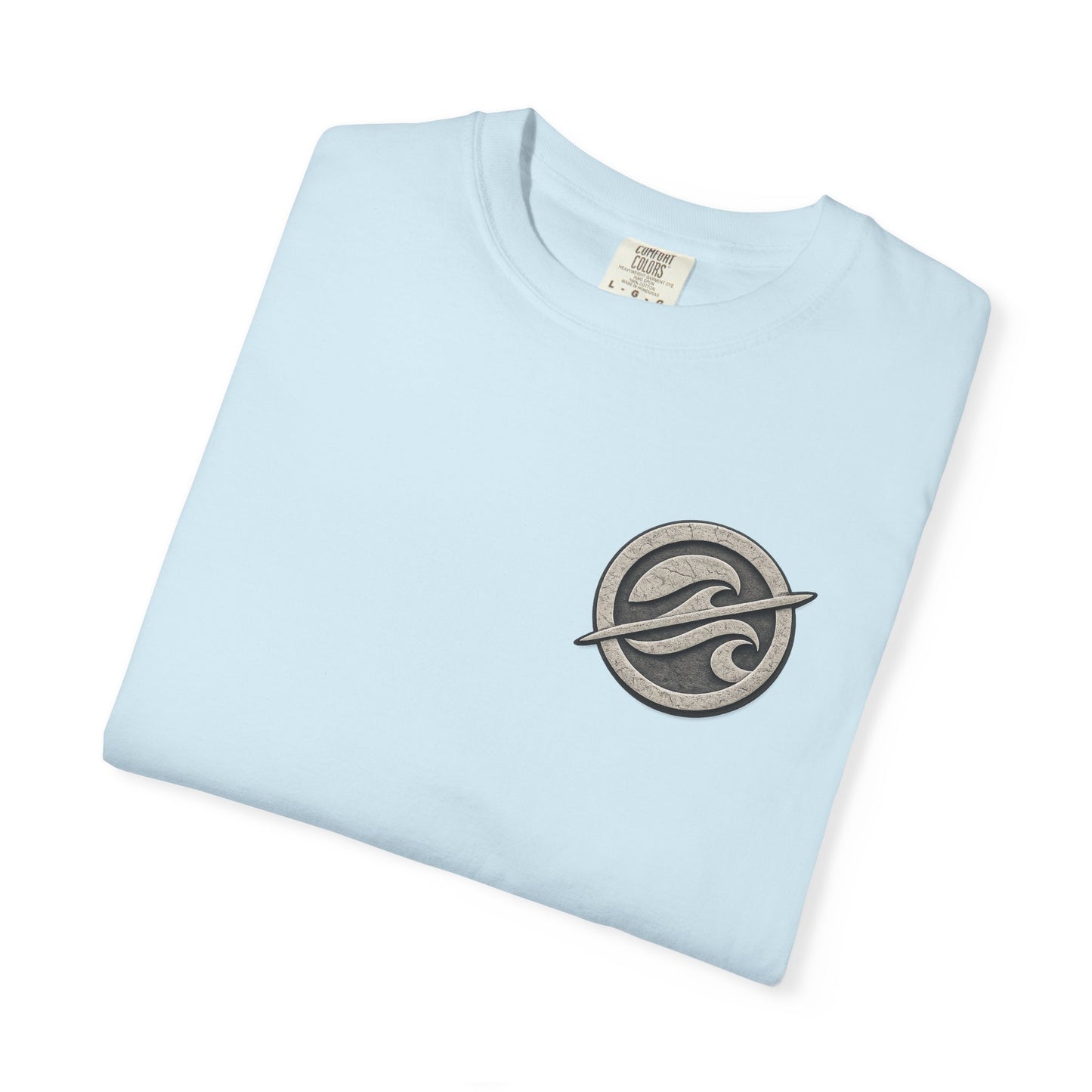 Surf Badge T-Shirt – Retro Wave Logo Tee | Vintage Coastal Streetwear Shirt