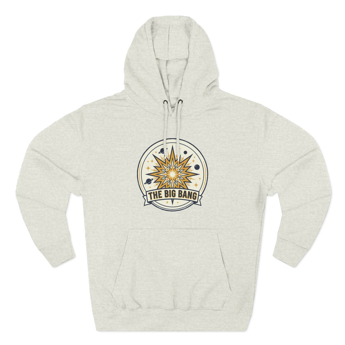 Big Bang Hoodie – Retro Starburst Universe Graphic Hoodie | Astronomy Science Hoodie, Cosmic Streetwear, Unisex Hoodie