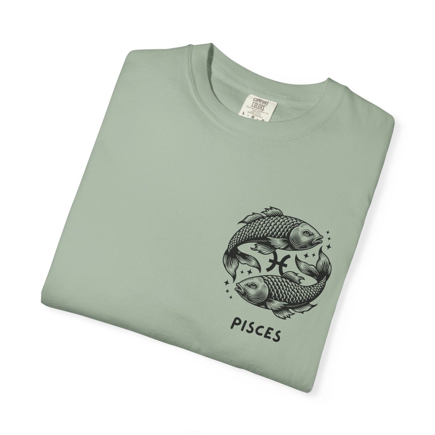 Pisces Zodiac T-Shirt – Pisces Fish Astrology Graphic Tee | Celestial Star Sign Shirt