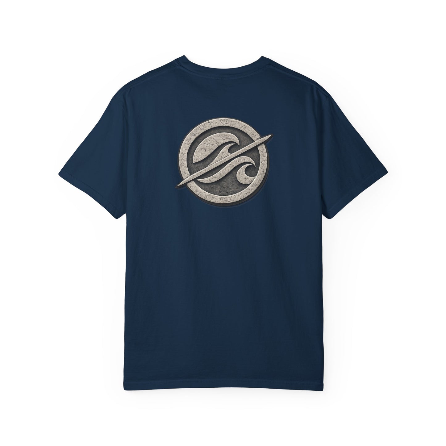 Surf Badge T-Shirt – Retro Wave Logo Tee | Vintage Coastal Streetwear Shirt