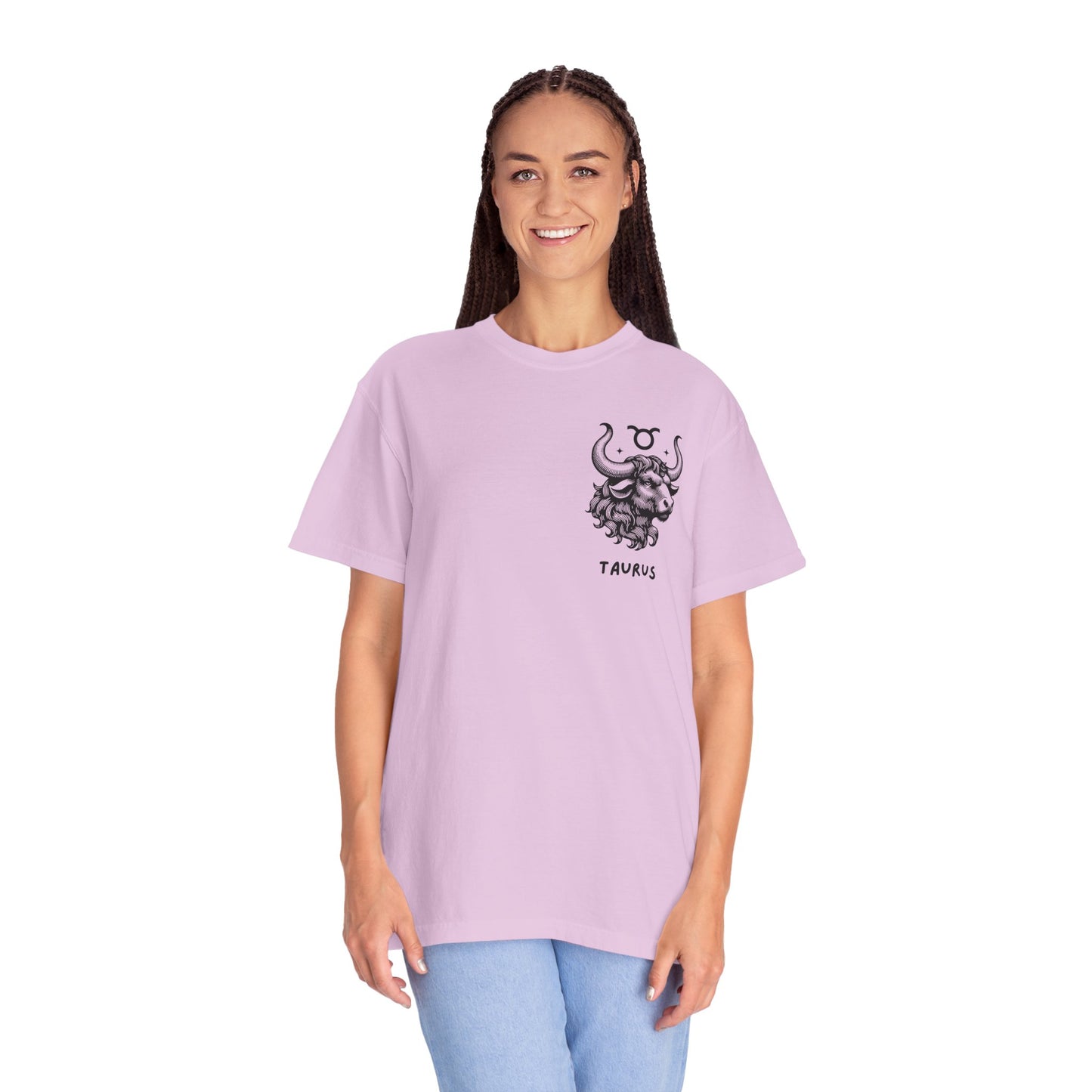 Taurus Bull Zodiac T-Shirt – Minimal Astrology Graphic Tee | Earth Sign Vintage Shirt