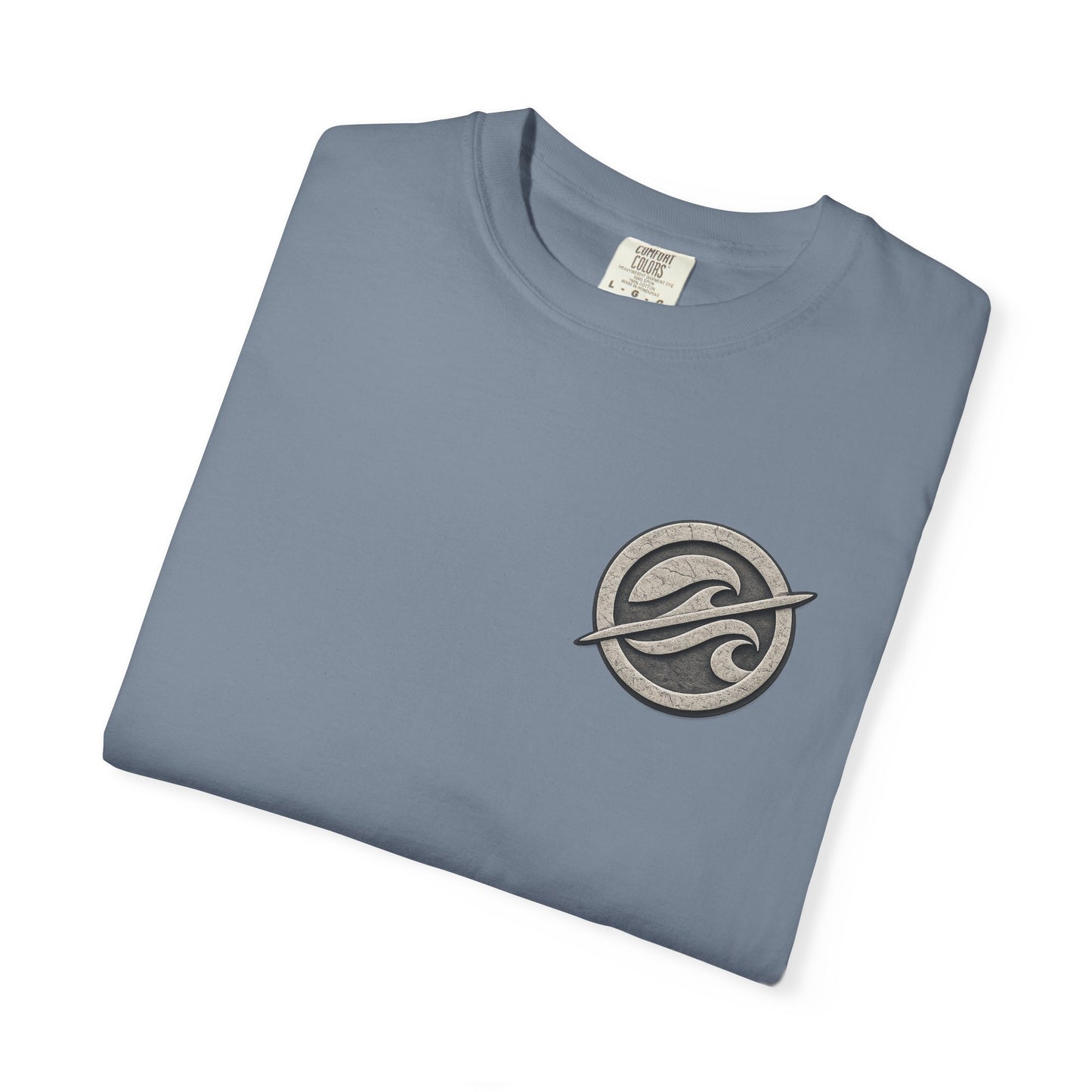 Surf Badge T-Shirt – Retro Wave Logo Tee | Vintage Coastal Streetwear Shirt