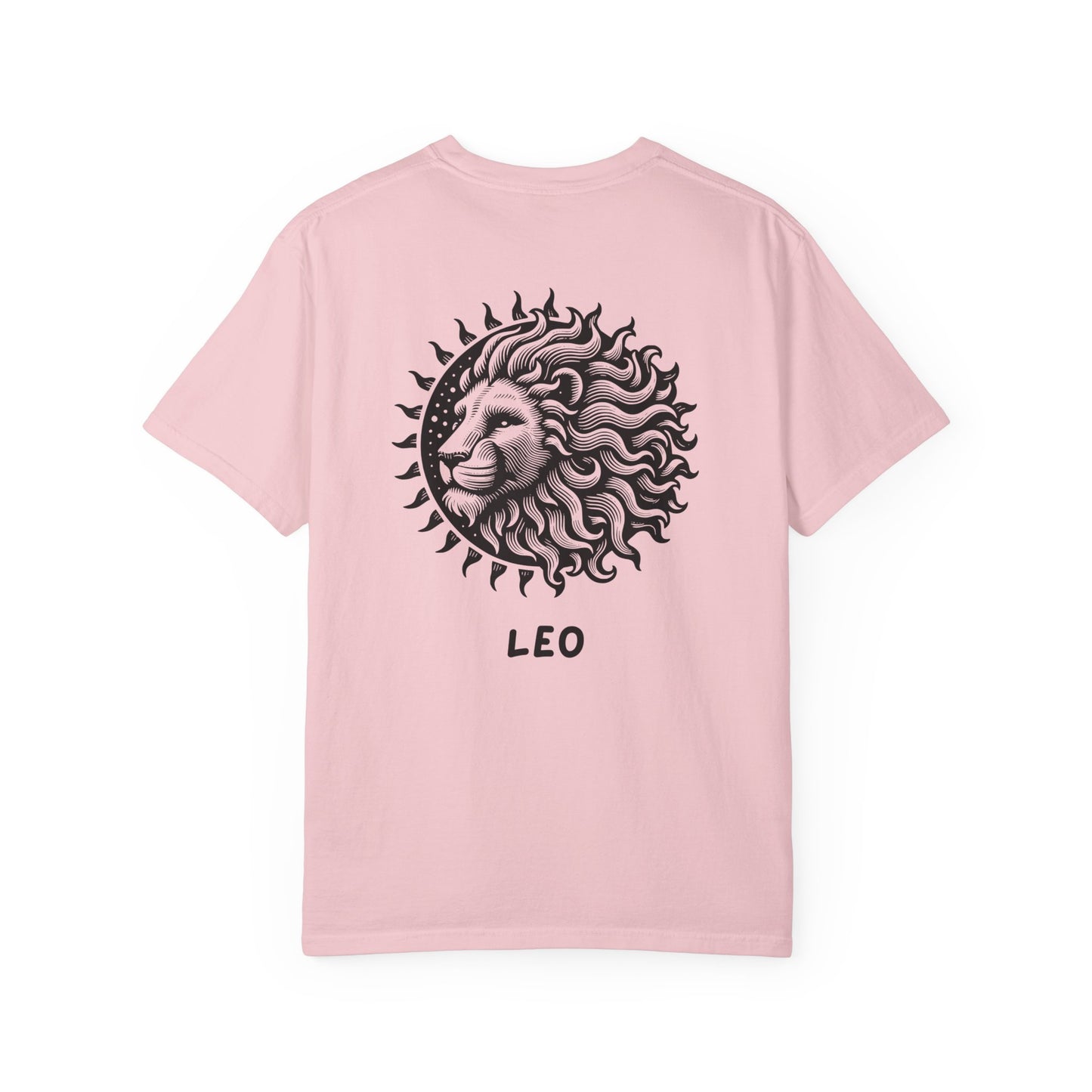 Leo Sun Lion T-Shirt – Zodiac Astrology Graphic Tee | Vintage Celestial Star Sign Shirt