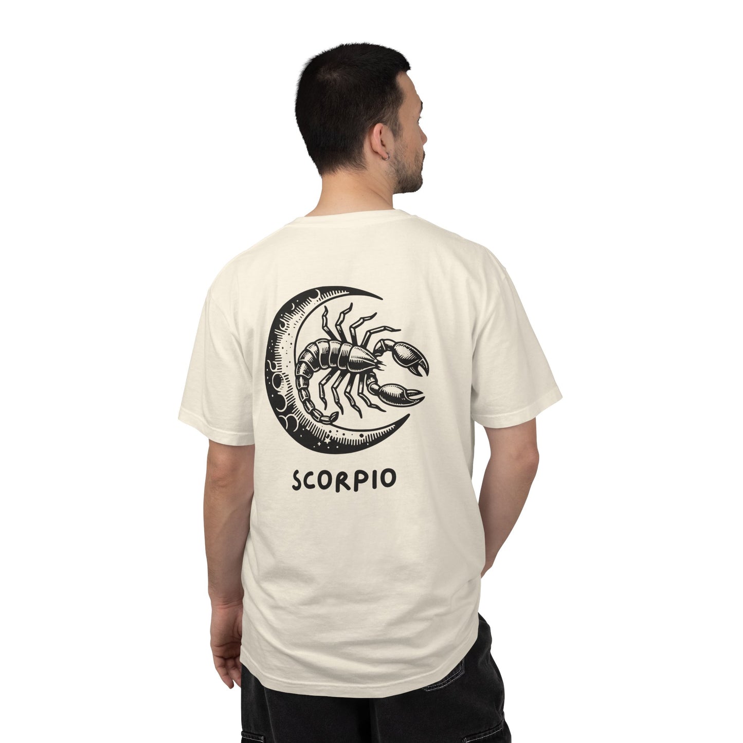 Scorpio Moon T-Shirt – Zodiac Scorpion Graphic Tee | Celestial Astrology Shirt