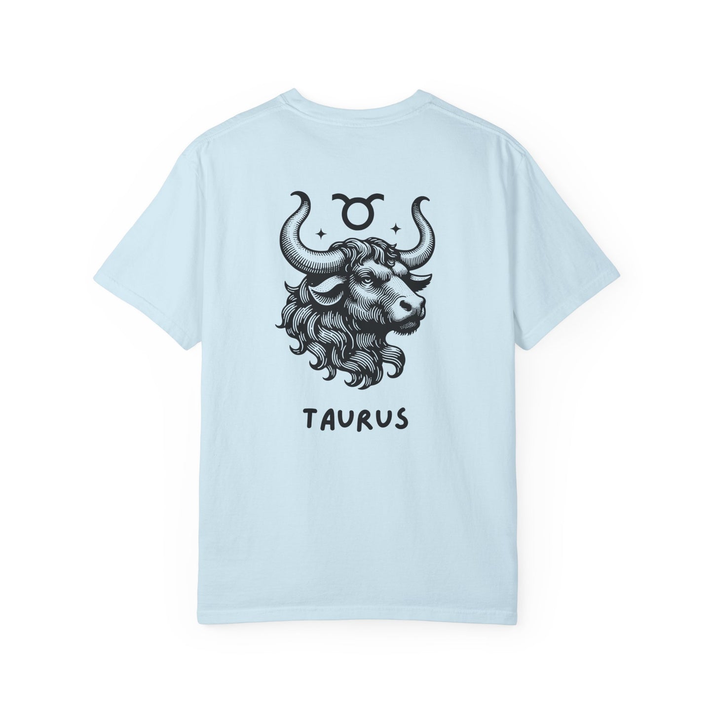 Taurus Bull Zodiac T-Shirt – Minimal Astrology Graphic Tee | Earth Sign Vintage Shirt