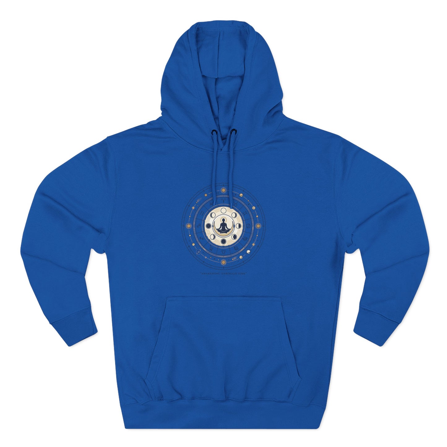 Zodiac Meditation Hoodie – Celestial Birth Chart Mandala Hoodie | Spiritual Astrology Sweatshirt, Unisex Hoodie