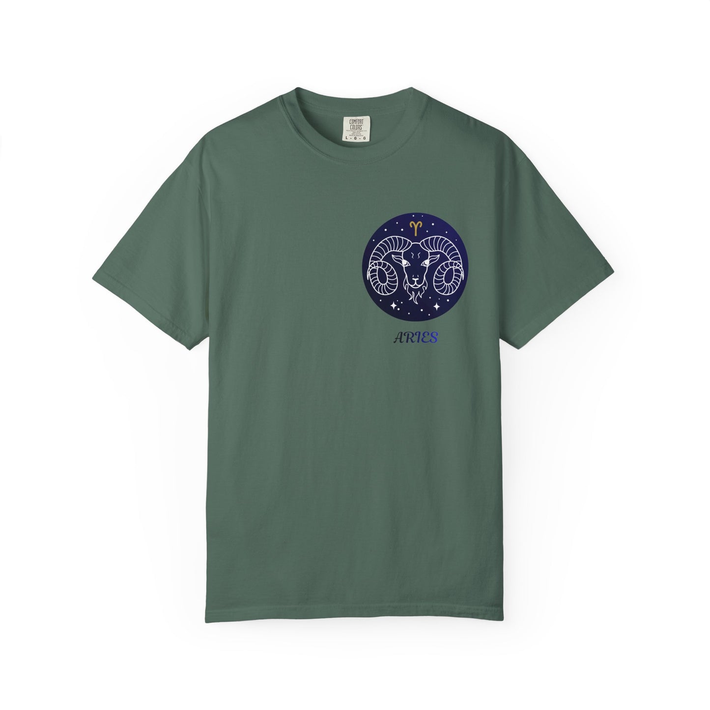 Aries Zodiac Ram T-Shirt – Constellation Astrology Graphic Tee | Minimal Celestial Shirt