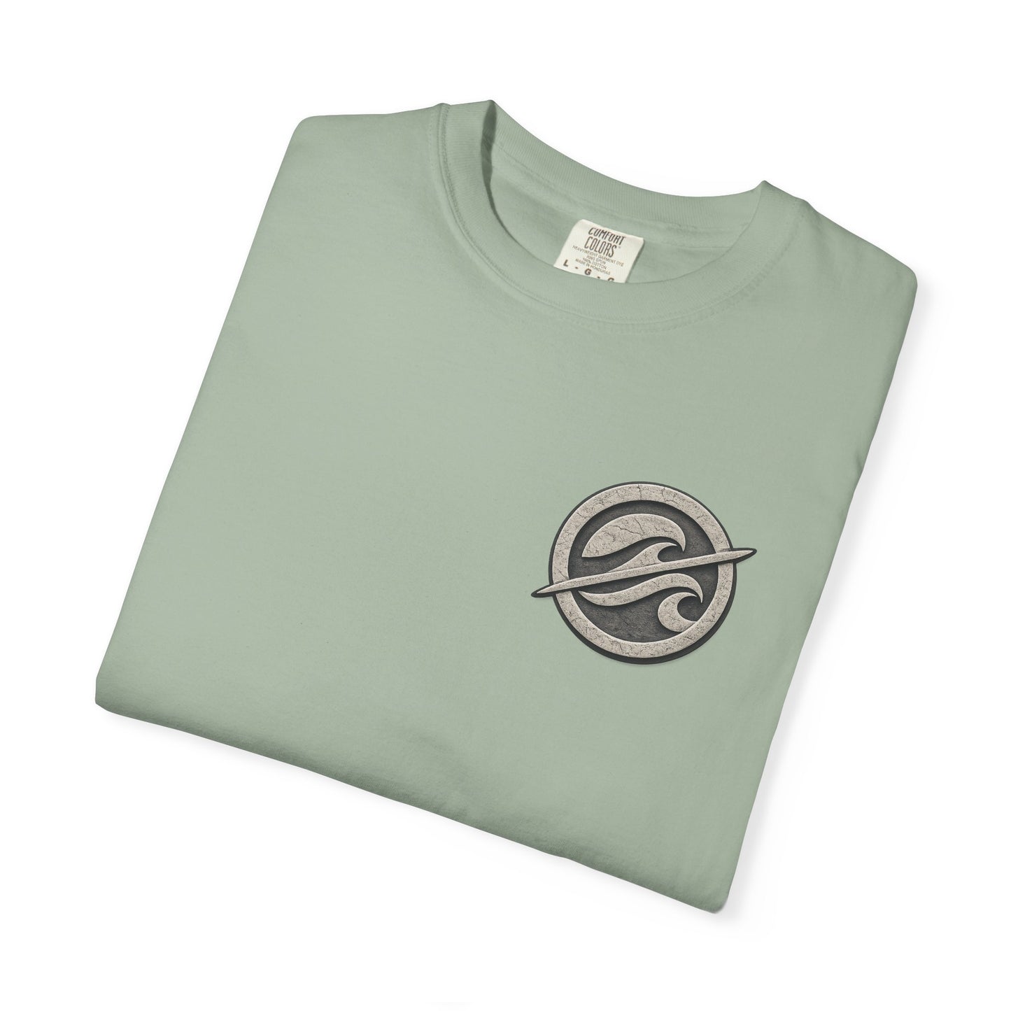 Surf Badge T-Shirt – Retro Wave Logo Tee | Vintage Coastal Streetwear Shirt