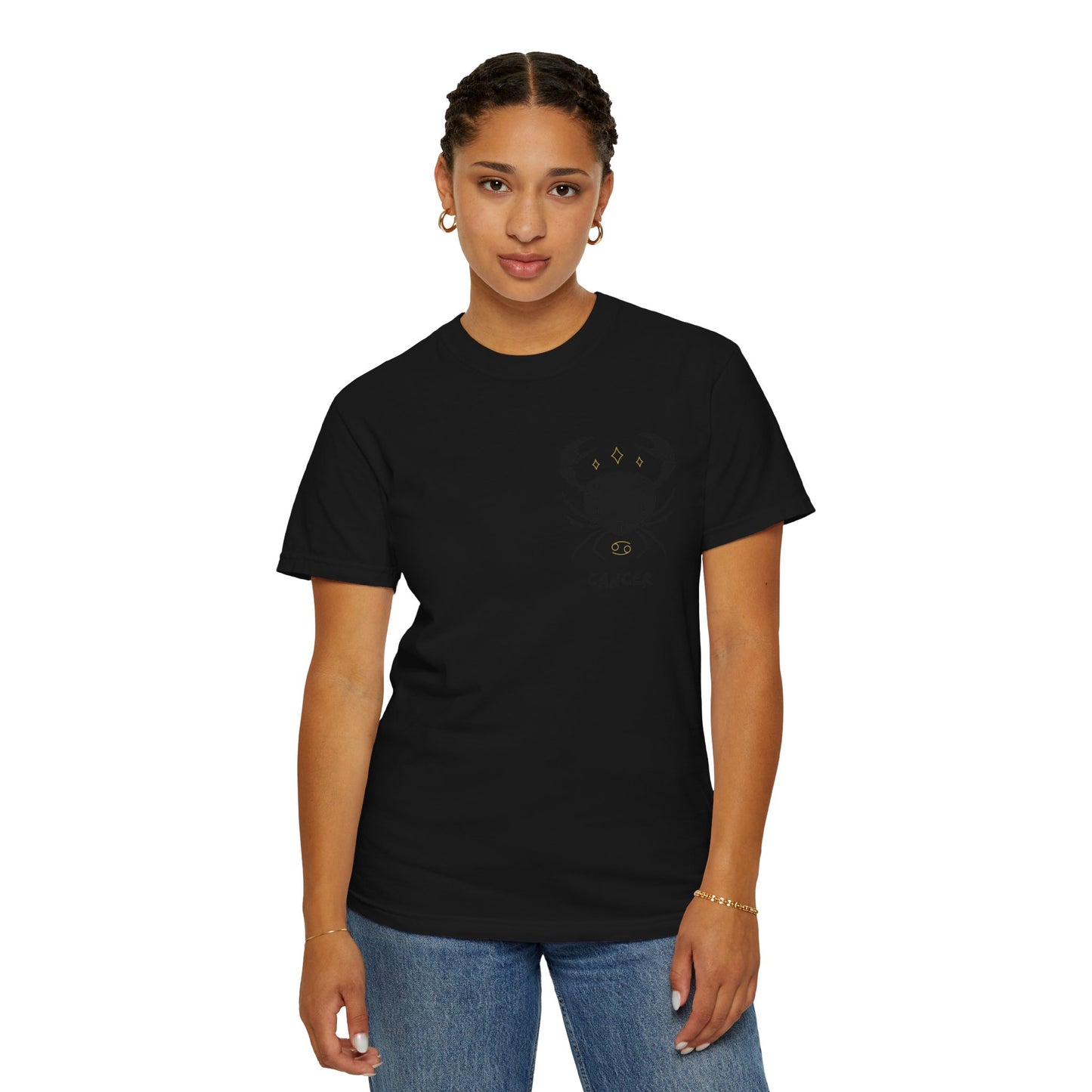 Cancer Zodiac T-Shirt – Crab Astrology Tee | Minimal Celestial Star Sign Shirt