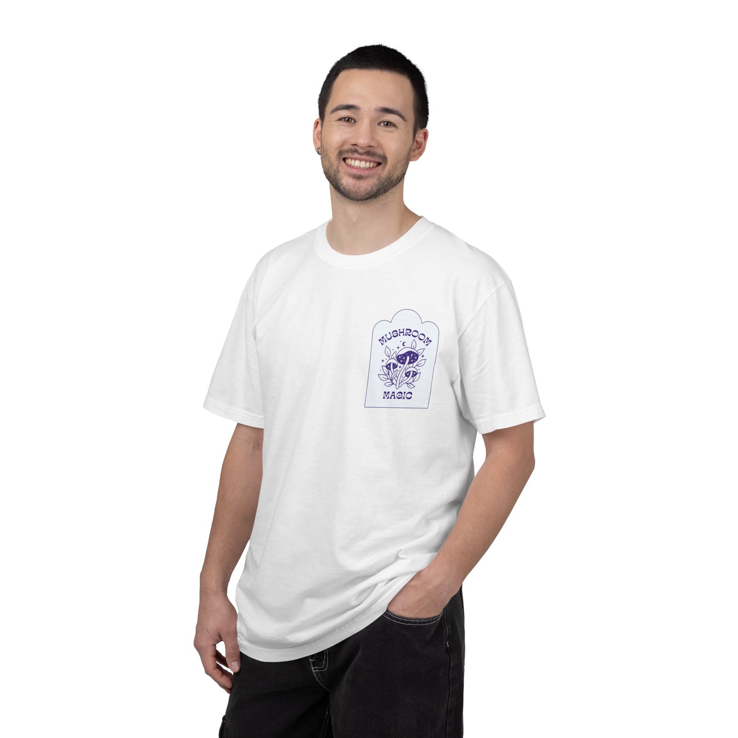 Mushroom Magic T-Shirt – Retro Psychedelic Fungi Graphic Tee | Nature-Inspired Vintage Shirt