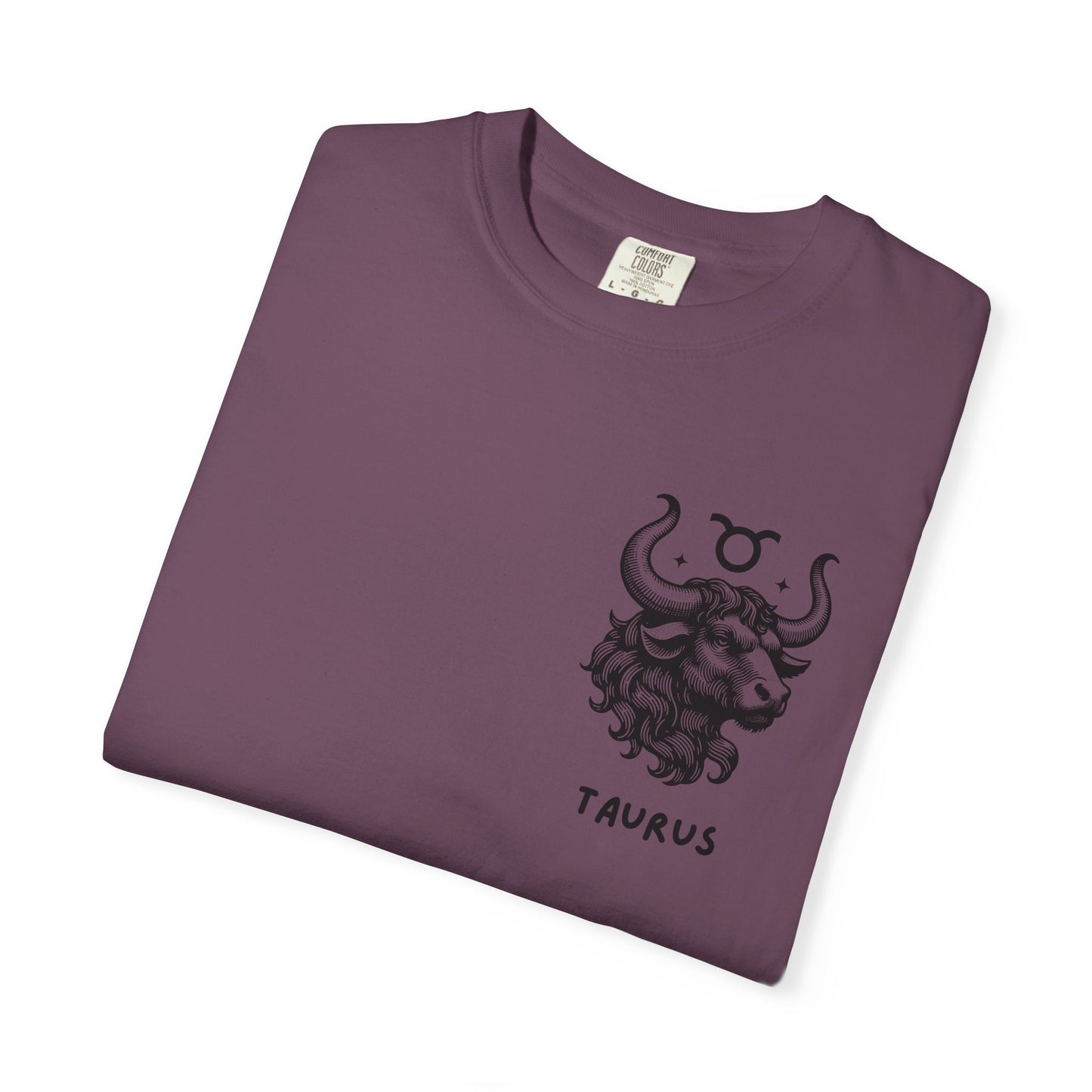 Taurus Bull Zodiac T-Shirt – Minimal Astrology Graphic Tee | Earth Sign Vintage Shirt