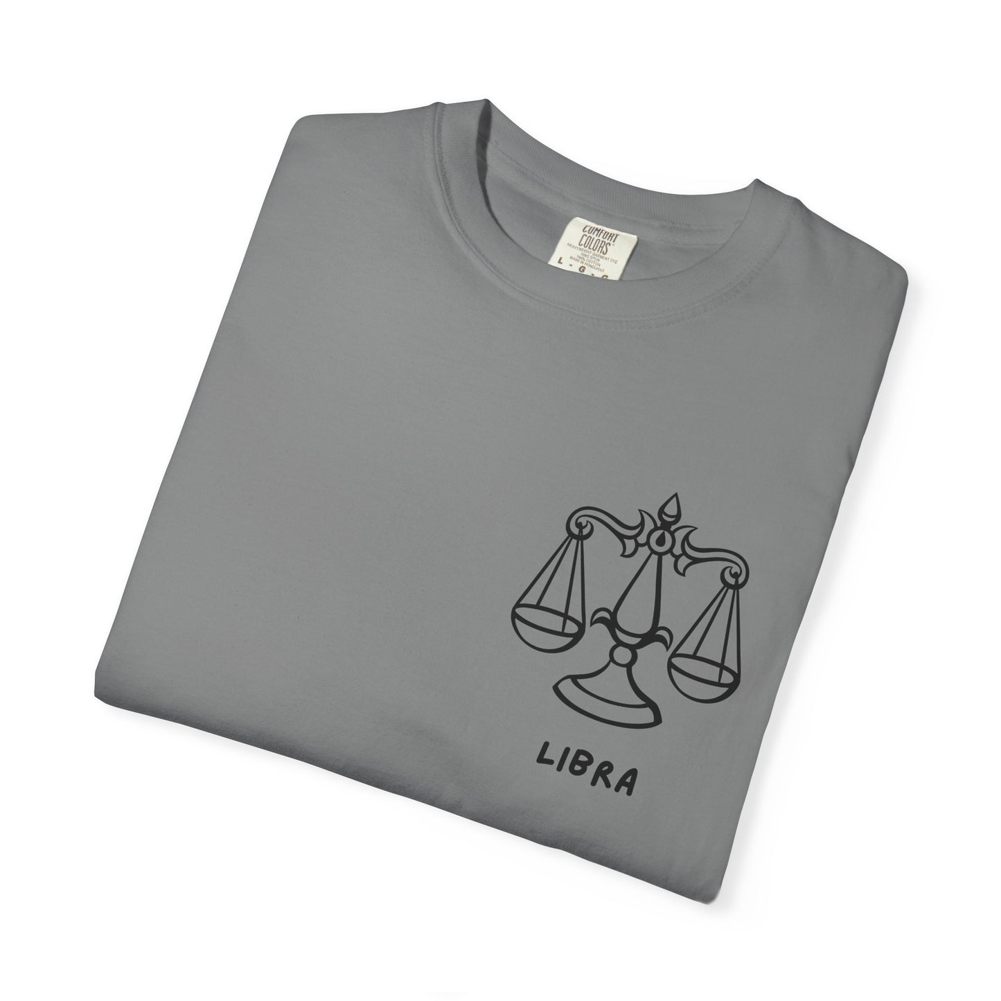 Libra Scales T-Shirt – Zodiac Balance Graphic Tee | Minimal Astrology Shirt