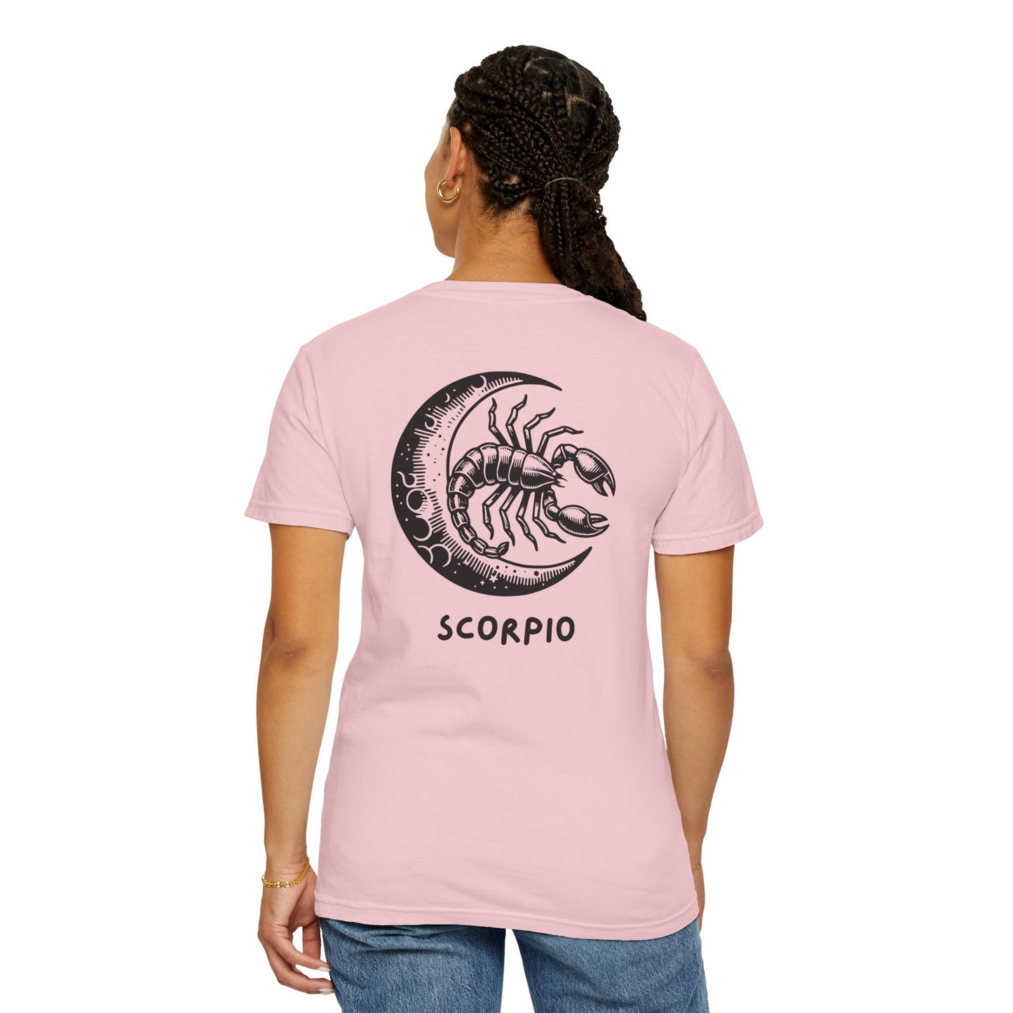 Scorpio Moon T-Shirt – Zodiac Scorpion Graphic Tee | Celestial Astrology Shirt