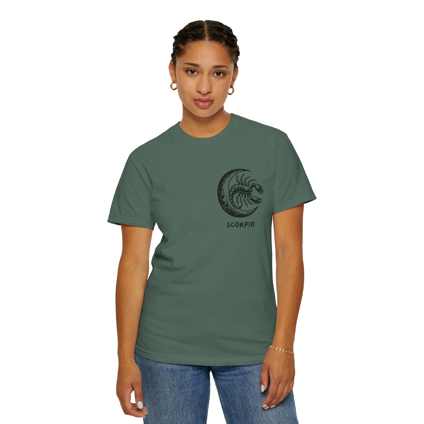 Scorpio Moon T-Shirt – Zodiac Scorpion Graphic Tee | Celestial Astrology Shirt