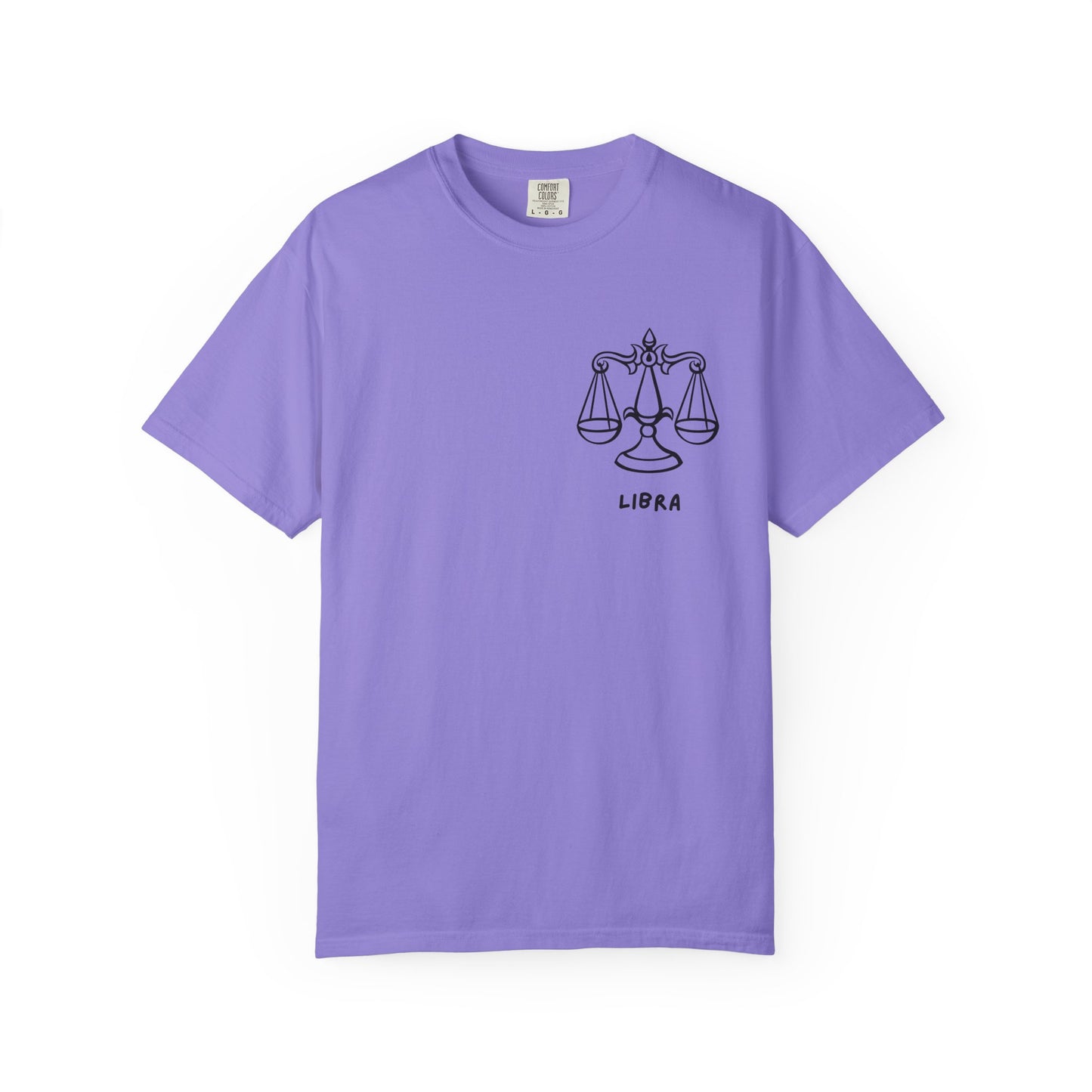 Libra Scales T-Shirt – Zodiac Balance Graphic Tee | Minimal Astrology Shirt