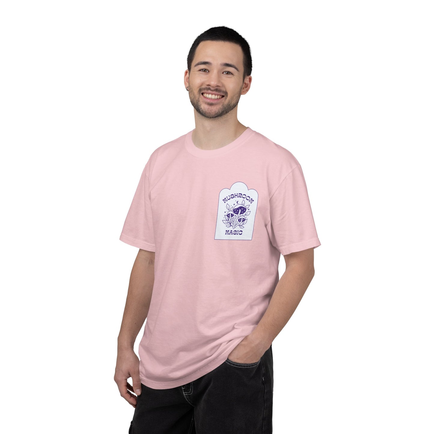 Mushroom Magic T-Shirt – Retro Psychedelic Fungi Graphic Tee | Nature-Inspired Vintage Shirt
