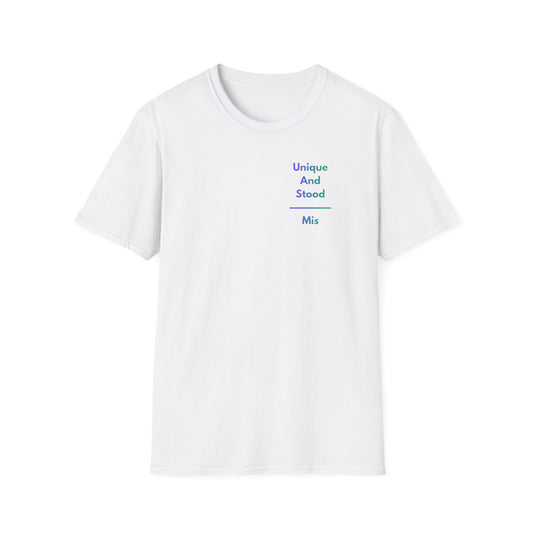 Unique And Misunderstood T-Shirt – Minimal Inspirational Graphic Tee | Thoughtful Statement Shirt