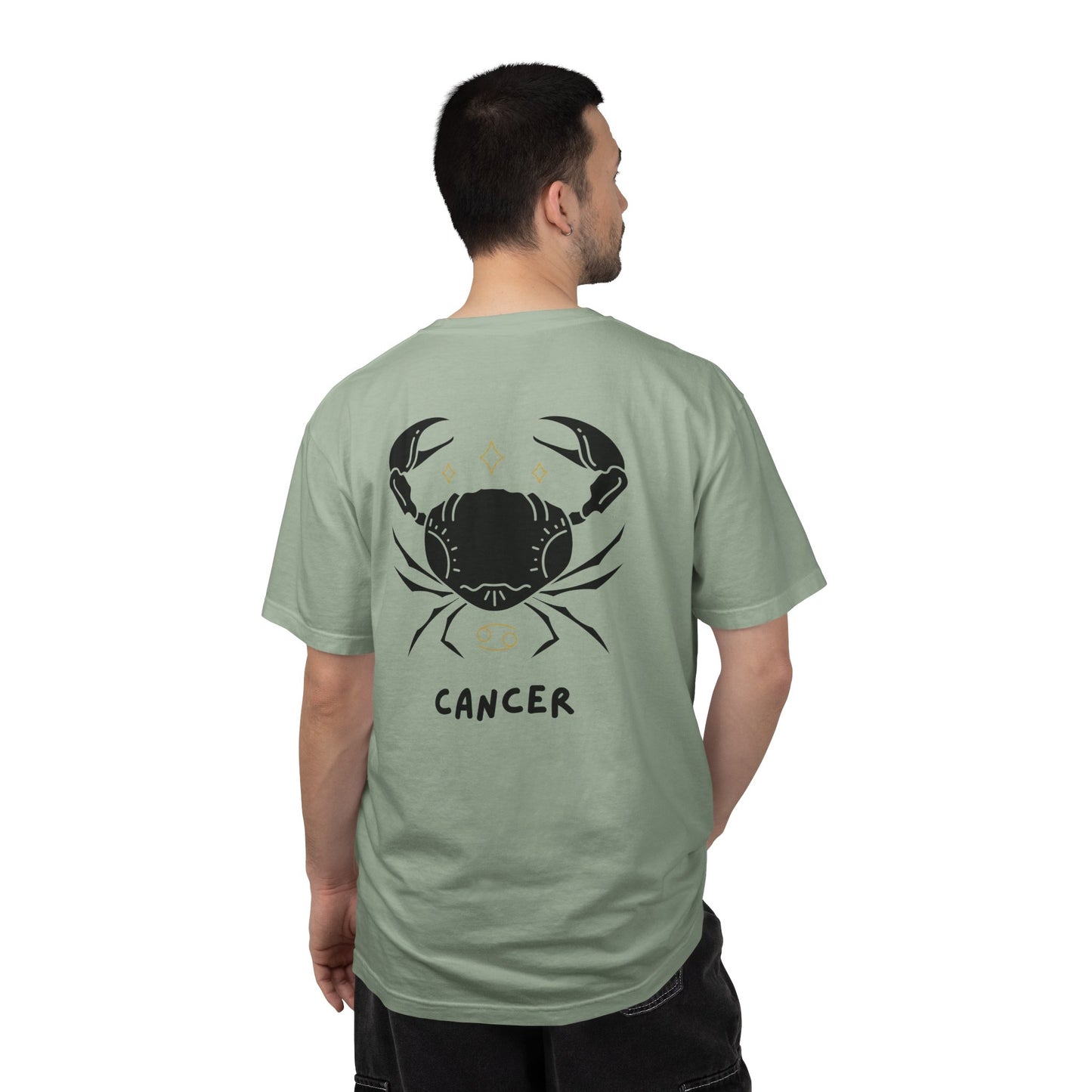 Cancer Zodiac T-Shirt – Crab Astrology Tee | Minimal Celestial Star Sign Shirt