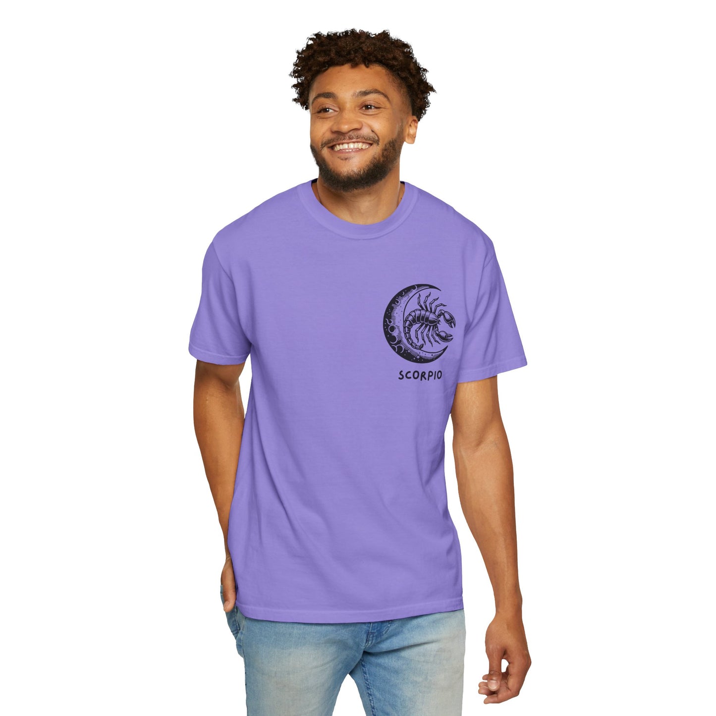 Scorpio Moon T-Shirt – Zodiac Scorpion Graphic Tee | Celestial Astrology Shirt