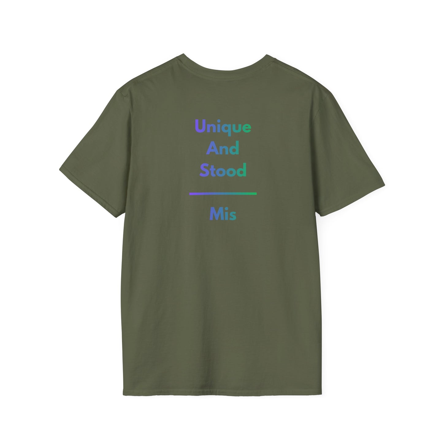 Unique And Misunderstood T-Shirt – Minimal Inspirational Graphic Tee | Thoughtful Statement Shirt