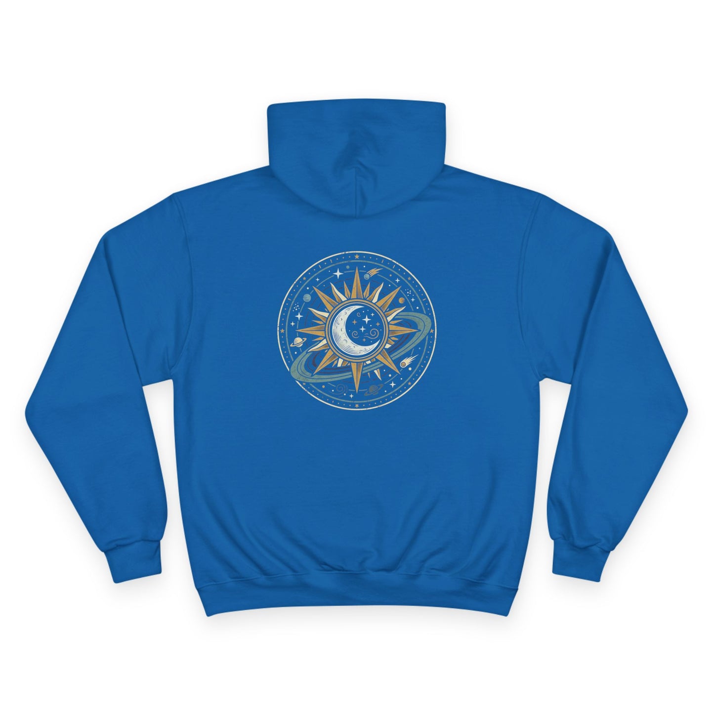 Sun & Moon Hoodie – Celestial Balance Graphic Hoodie | Spiritual Cosmic Aesthetic, Minimal Astrology Hoodie, Unisex Hoodie