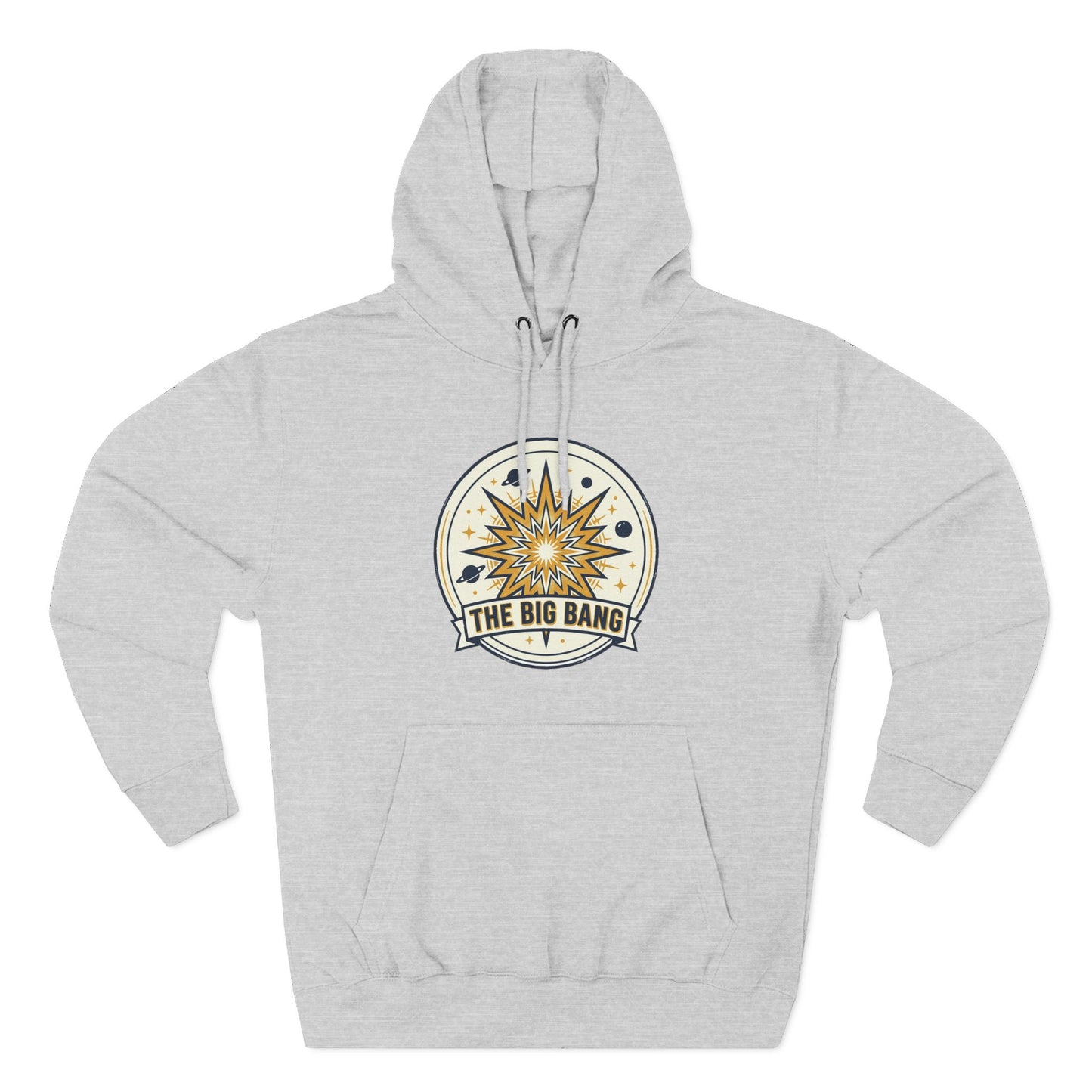 Big Bang Hoodie – Retro Starburst Universe Graphic Hoodie | Astronomy Science Hoodie, Cosmic Streetwear, Unisex Hoodie