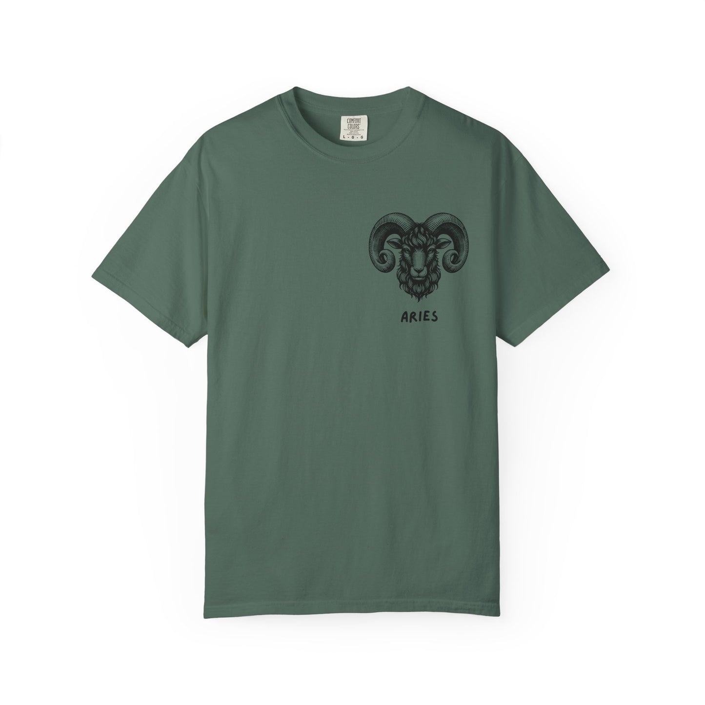 Aries Zodiac T-Shirt – Aries Ram Astrology Graphic Tee | Vintage Star Sign Shirt, Unisex Tee