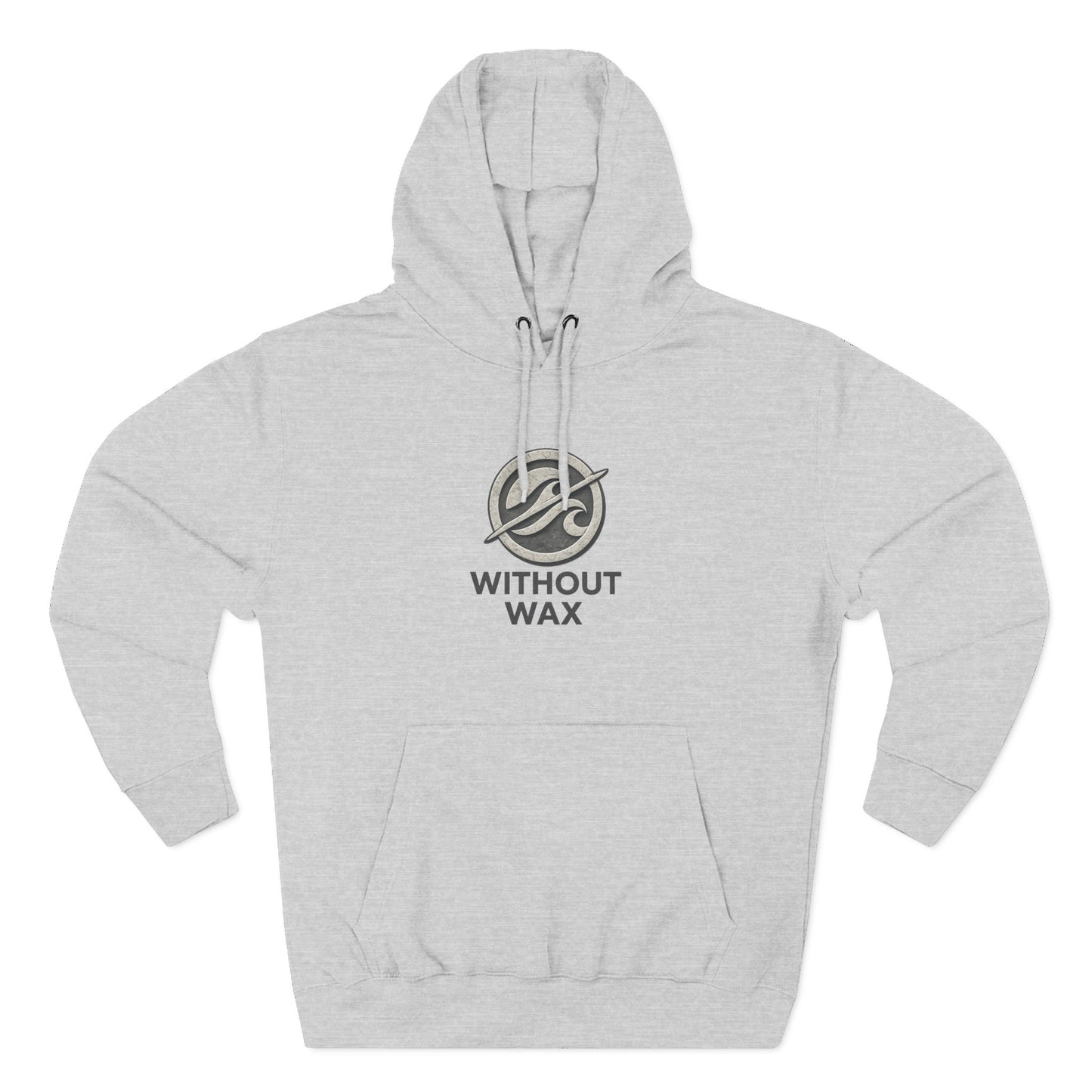Without Wax Logo Hoodie – Minimal Surf Brand Pullover | Clean Streetwear Hoodie