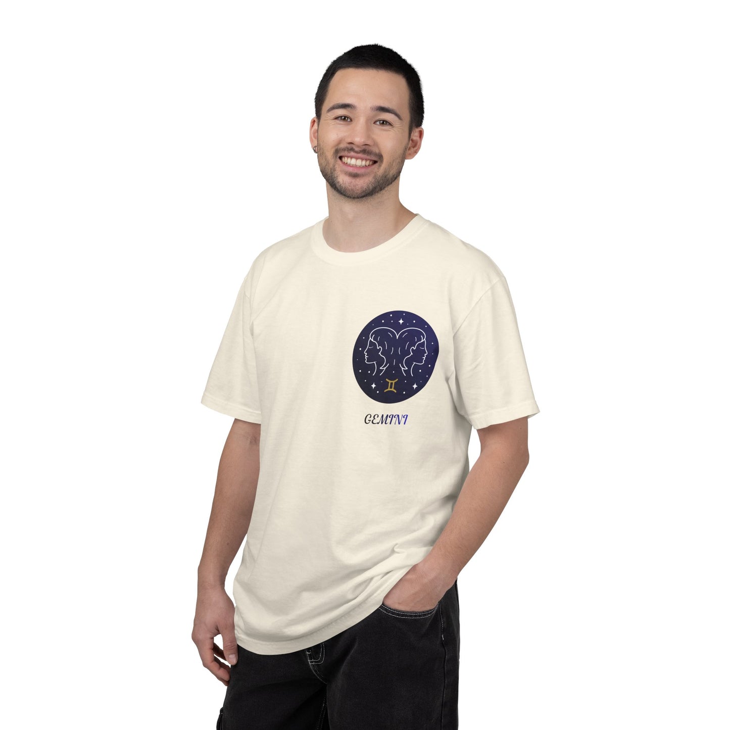 Gemini Constellation T-Shirt – Zodiac Twins Star Sign Tee | Celestial Minimal Graphic Shirt