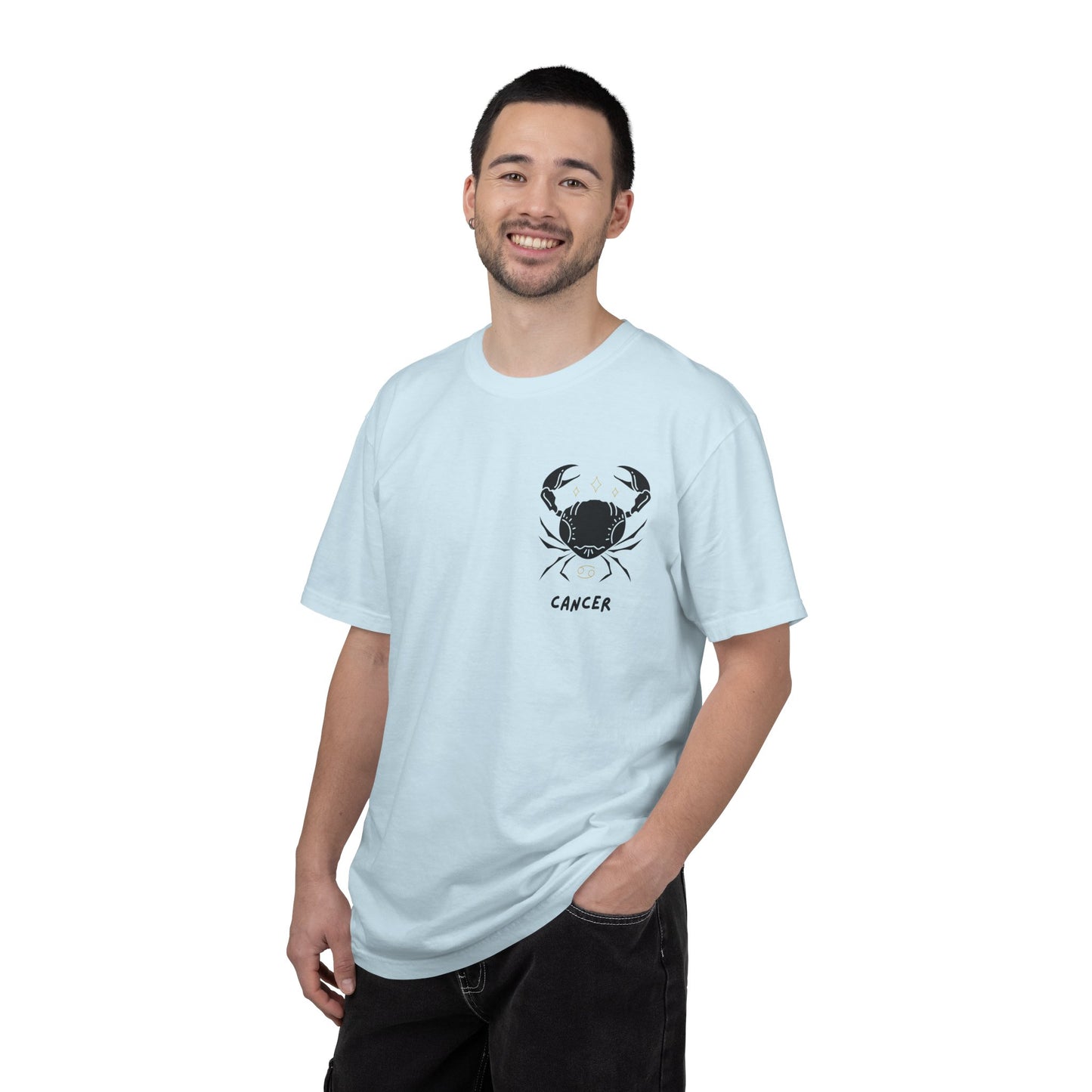 Cancer Zodiac T-Shirt – Crab Astrology Tee | Minimal Celestial Star Sign Shirt