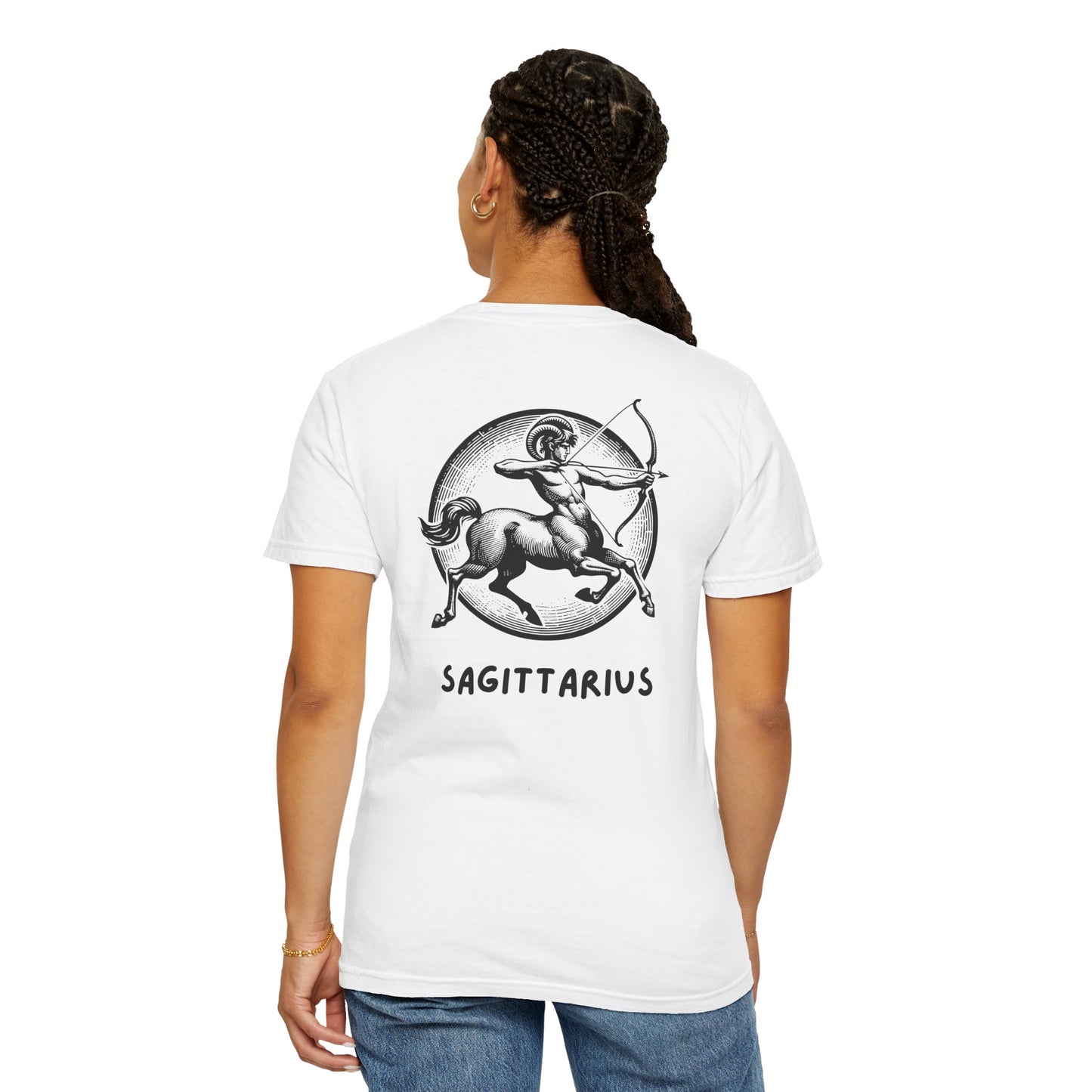Sagittarius Archer T-Shirt – Zodiac Centaur Astrology Tee | Vintage Star Sign Graphic Shirt
