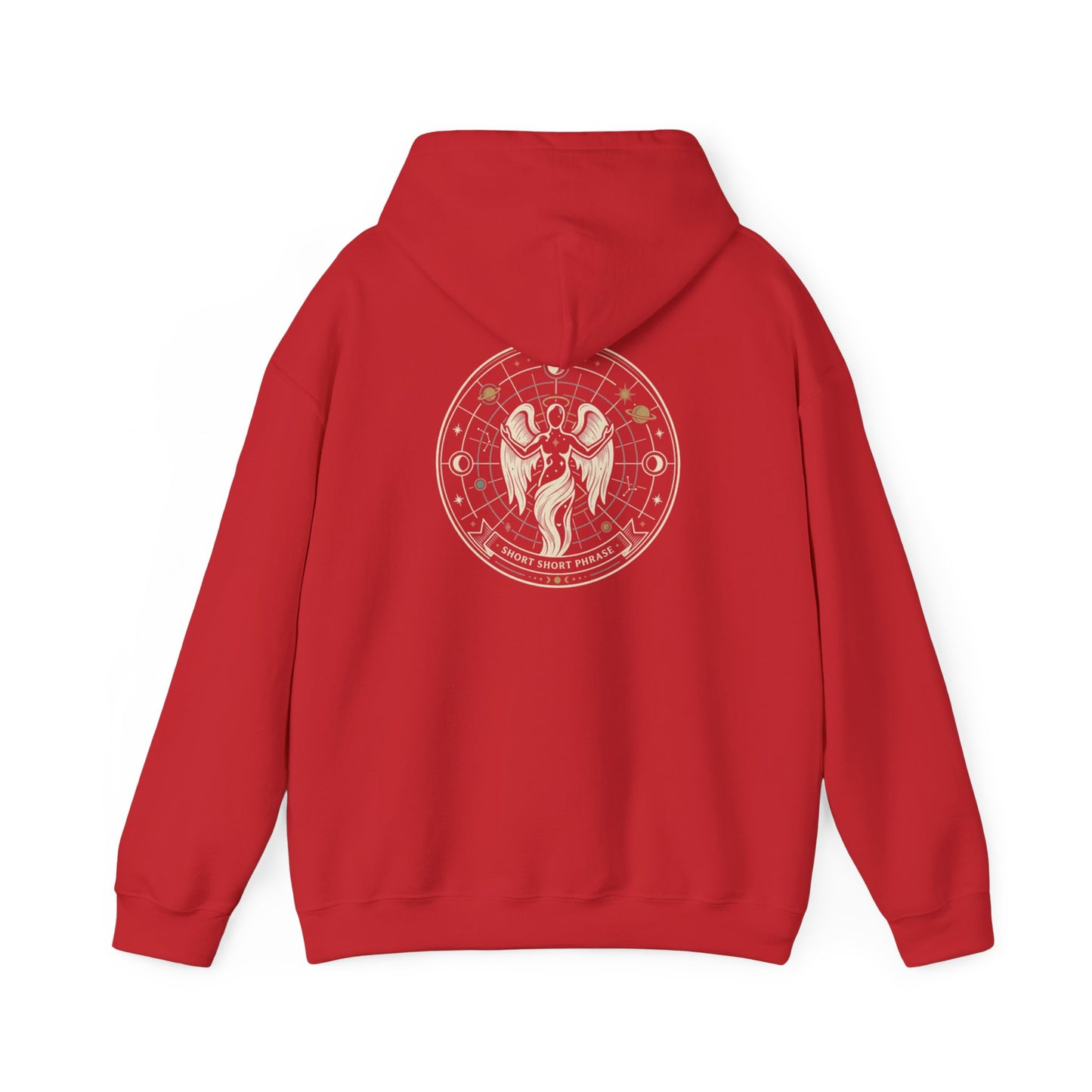 Astrology Moon Phases Hoodie – Mystic Astronaut Zodiac Sweatshirt | Celestial Graphic Hoodie