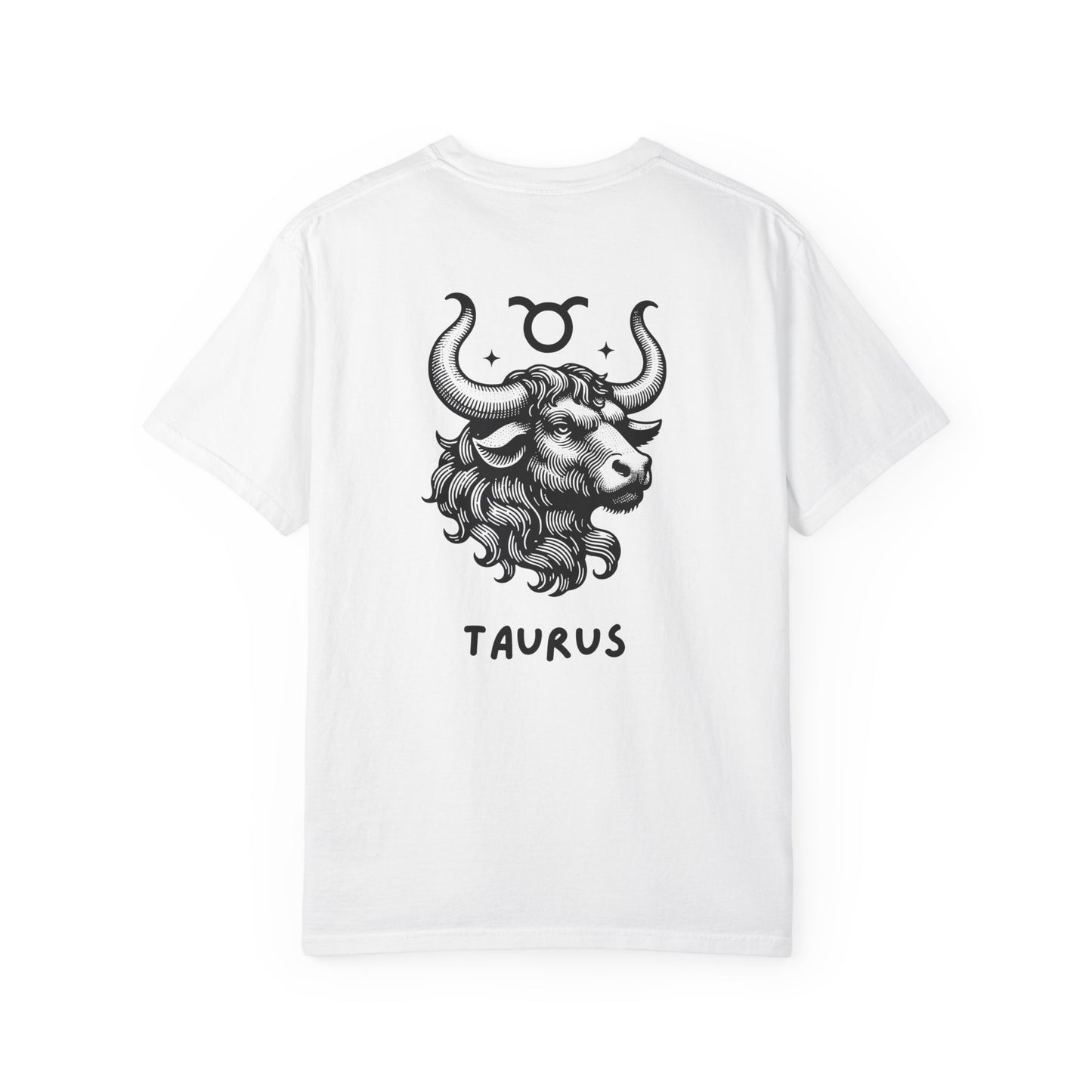 Taurus Bull Zodiac T-Shirt – Minimal Astrology Graphic Tee | Earth Sign Vintage Shirt