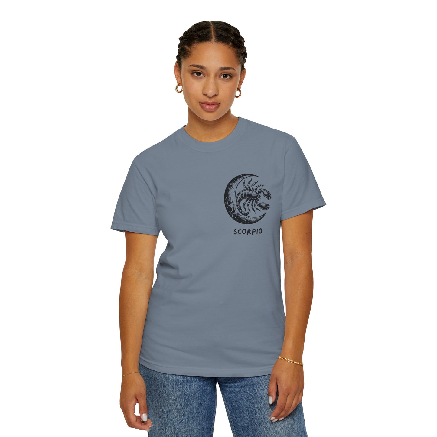 Scorpio Moon T-Shirt – Zodiac Scorpion Graphic Tee | Celestial Astrology Shirt