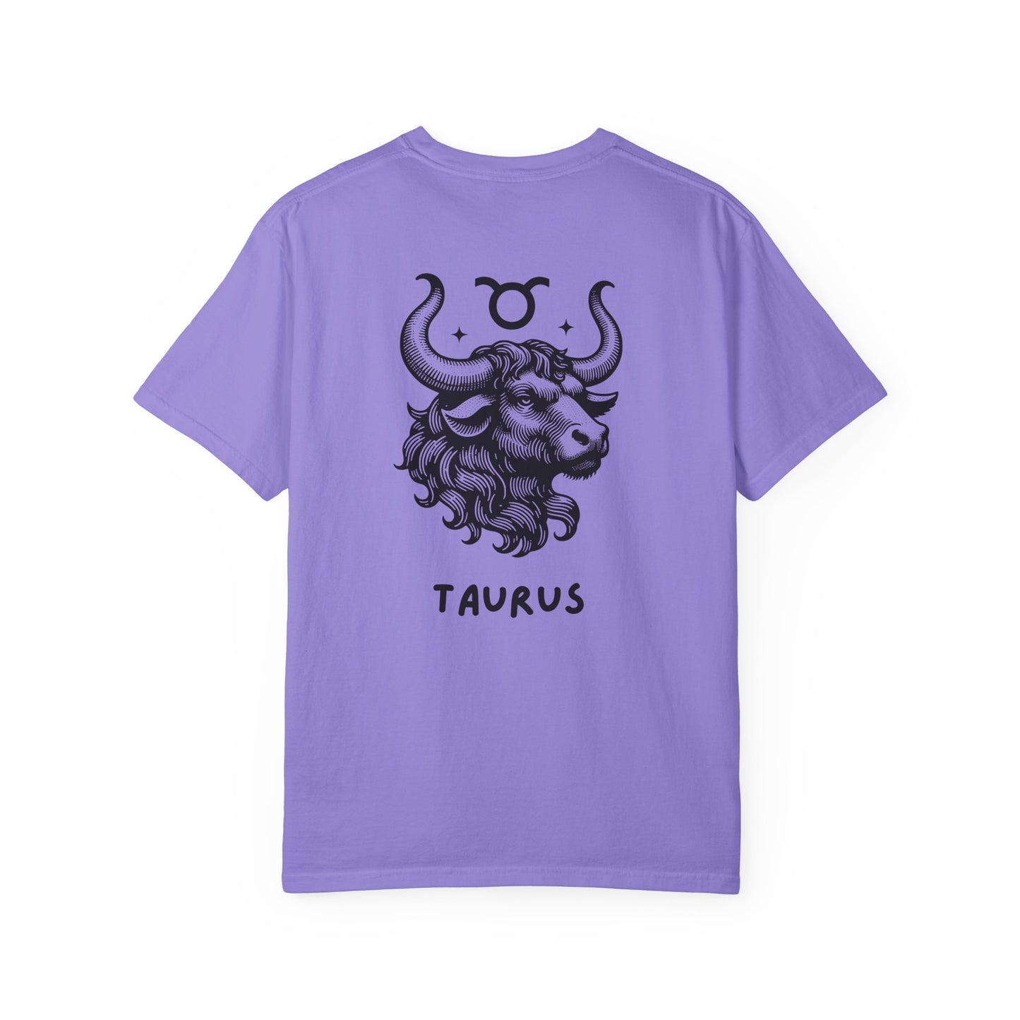 Taurus Bull Zodiac T-Shirt – Minimal Astrology Graphic Tee | Earth Sign Vintage Shirt