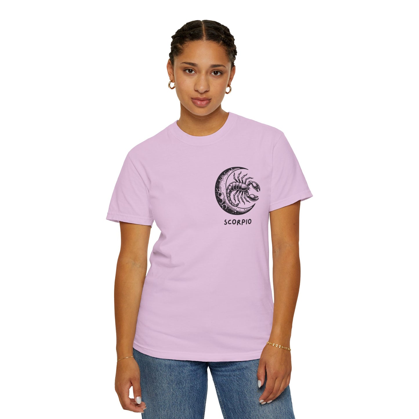Scorpio Moon T-Shirt – Zodiac Scorpion Graphic Tee | Celestial Astrology Shirt