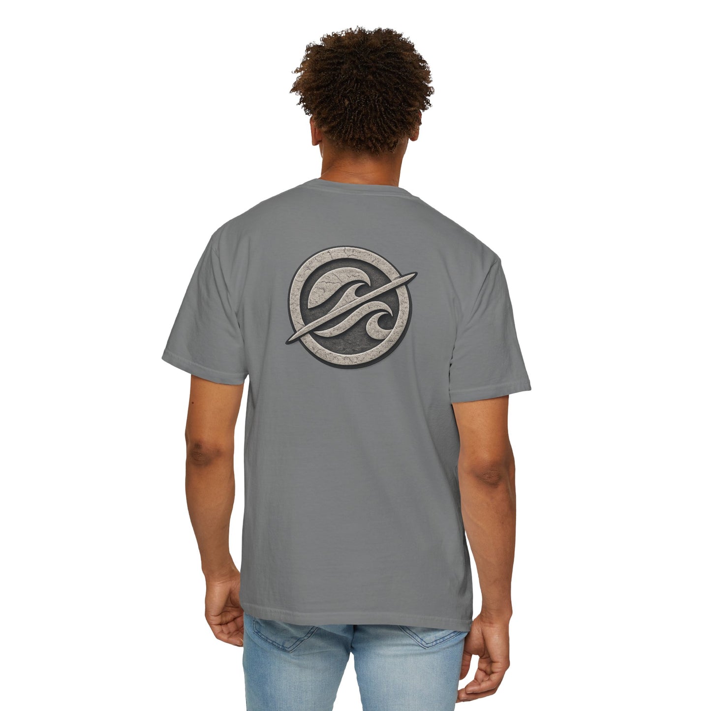 Surf Badge T-Shirt – Retro Wave Logo Tee | Vintage Coastal Streetwear Shirt