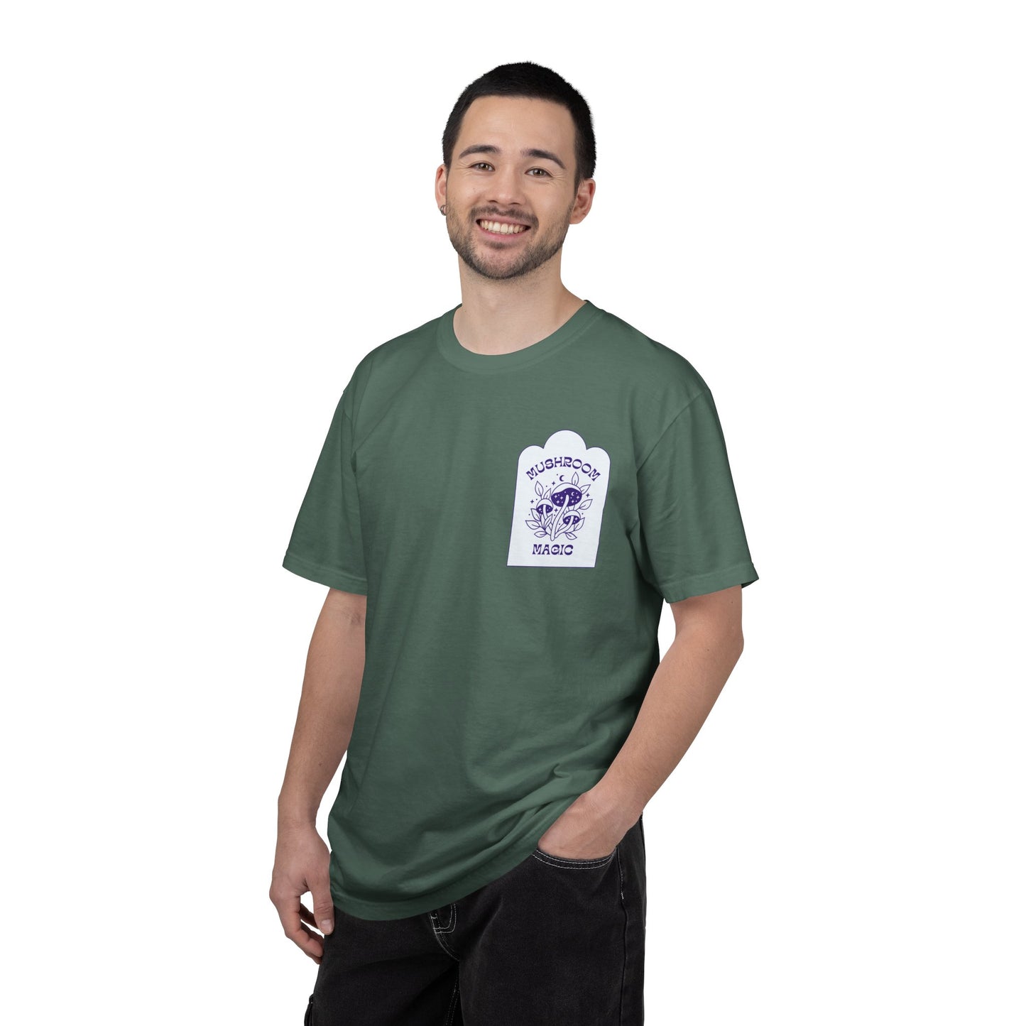 Mushroom Magic T-Shirt – Retro Psychedelic Fungi Graphic Tee | Nature-Inspired Vintage Shirt