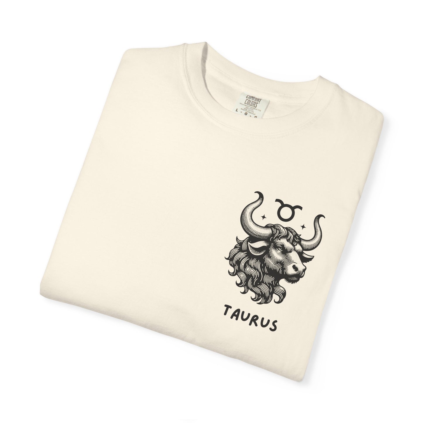 Taurus Bull Zodiac T-Shirt – Minimal Astrology Graphic Tee | Earth Sign Vintage Shirt
