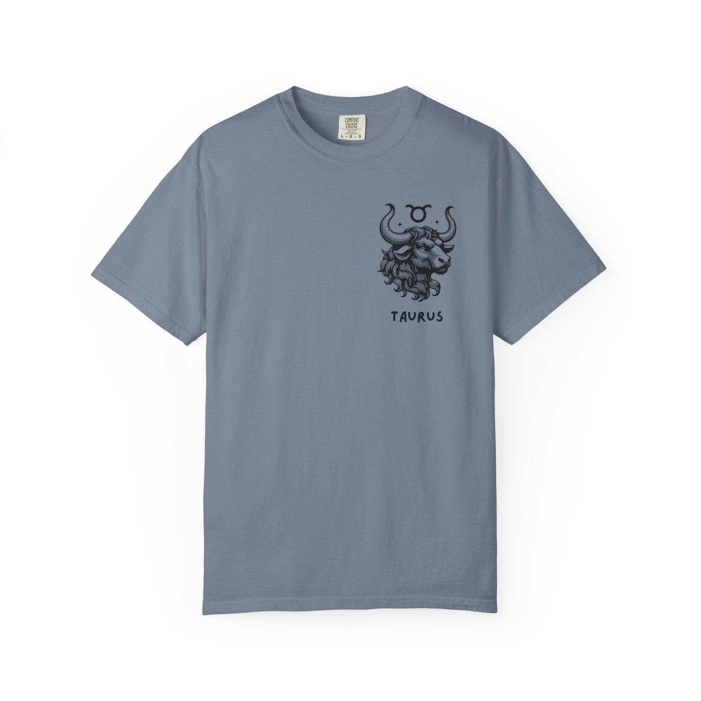 Taurus Bull Zodiac T-Shirt – Minimal Astrology Graphic Tee | Earth Sign Vintage Shirt