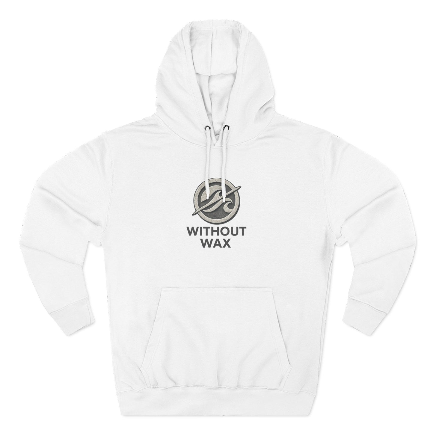 Without Wax Logo Hoodie – Minimal Surf Brand Pullover | Clean Streetwear Hoodie