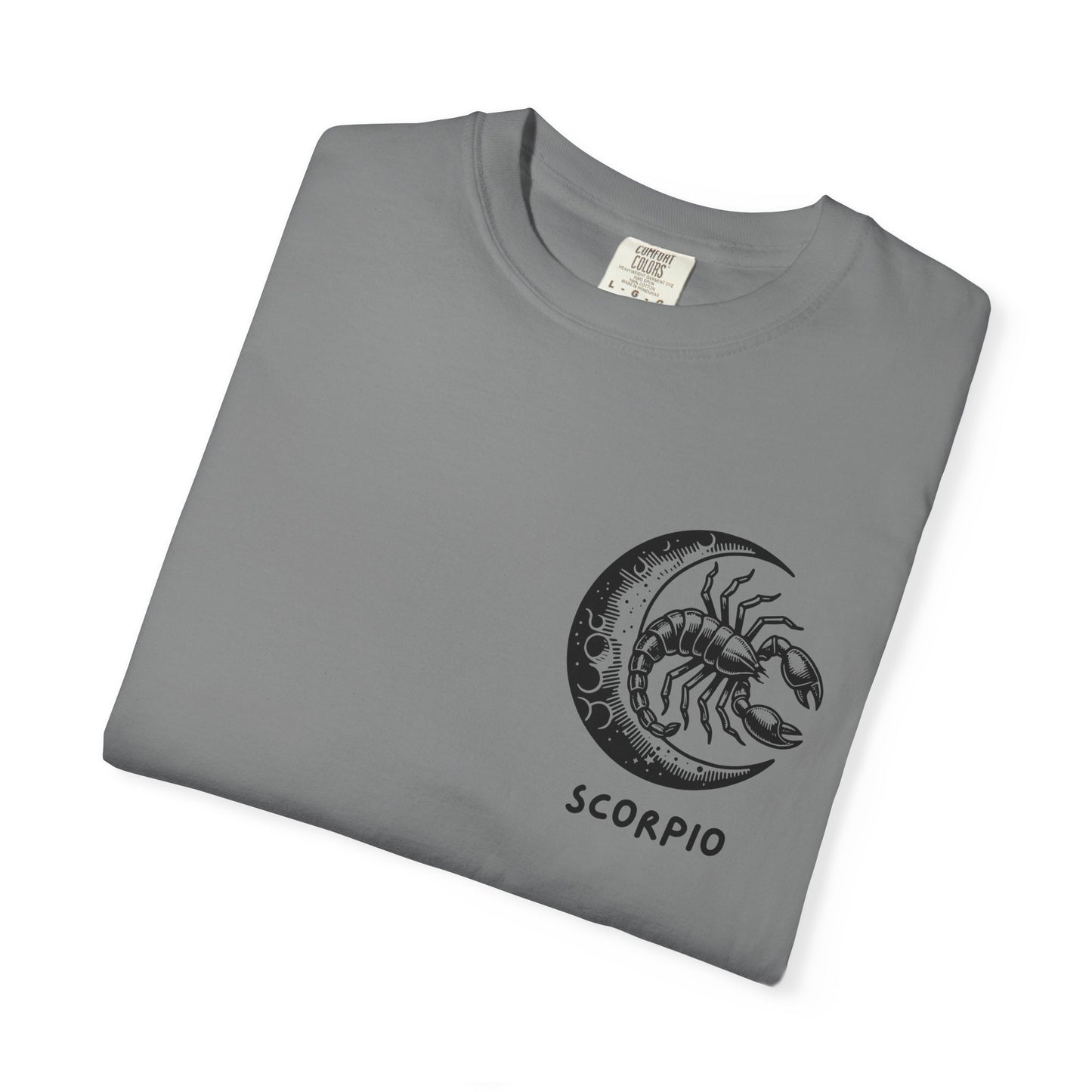 Scorpio Moon T-Shirt – Zodiac Scorpion Graphic Tee | Celestial Astrology Shirt
