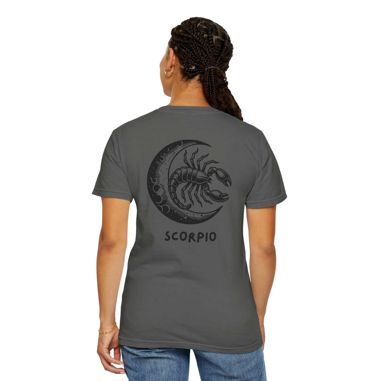 Scorpio Moon T-Shirt – Zodiac Scorpion Graphic Tee | Celestial Astrology Shirt