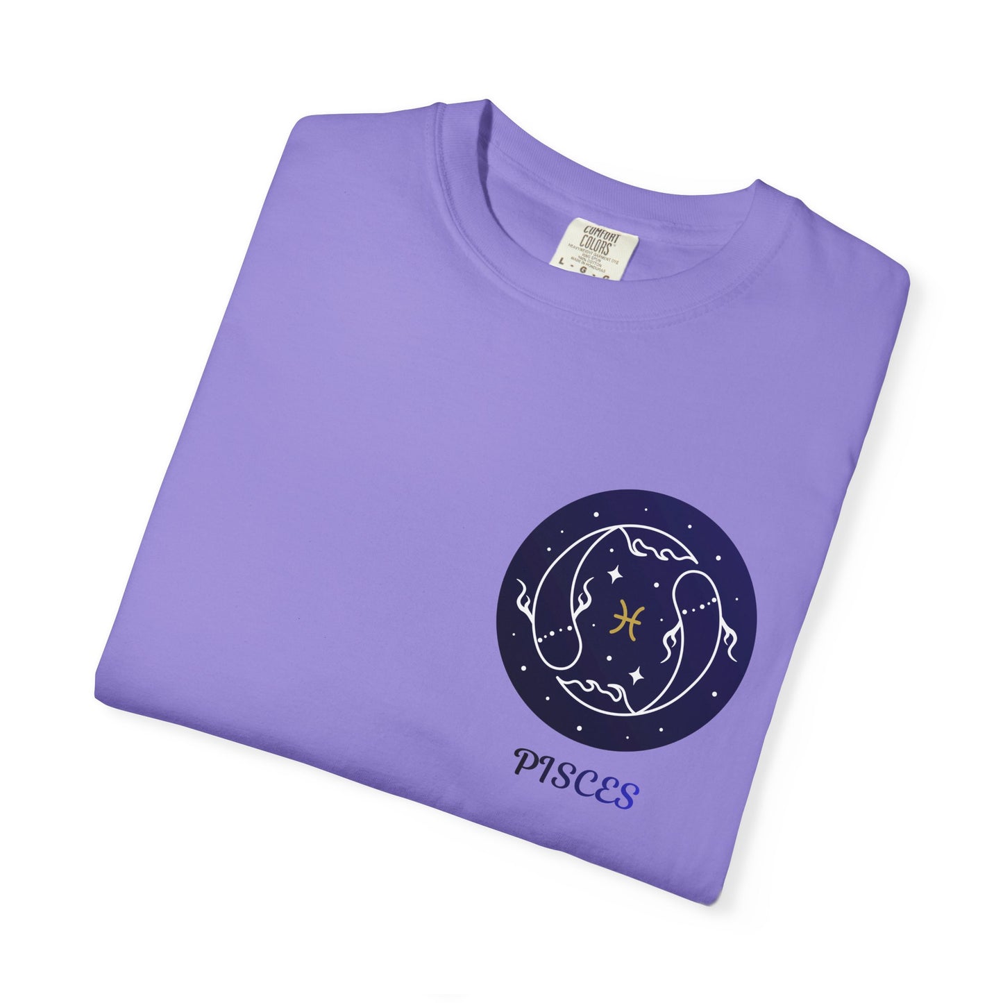 Pisces Constellation T-Shirt – Zodiac Astrology Graphic Tee | Minimal Celestial Star Sign Shirt